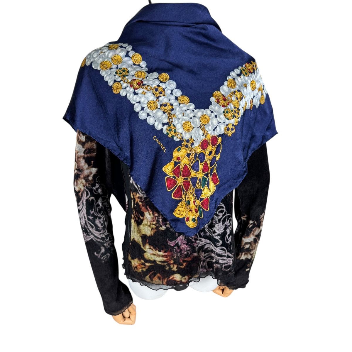 Chanel 🔥CHANEL JEWEL SCARF Size ONE SIZE - 1 Thumbnail
