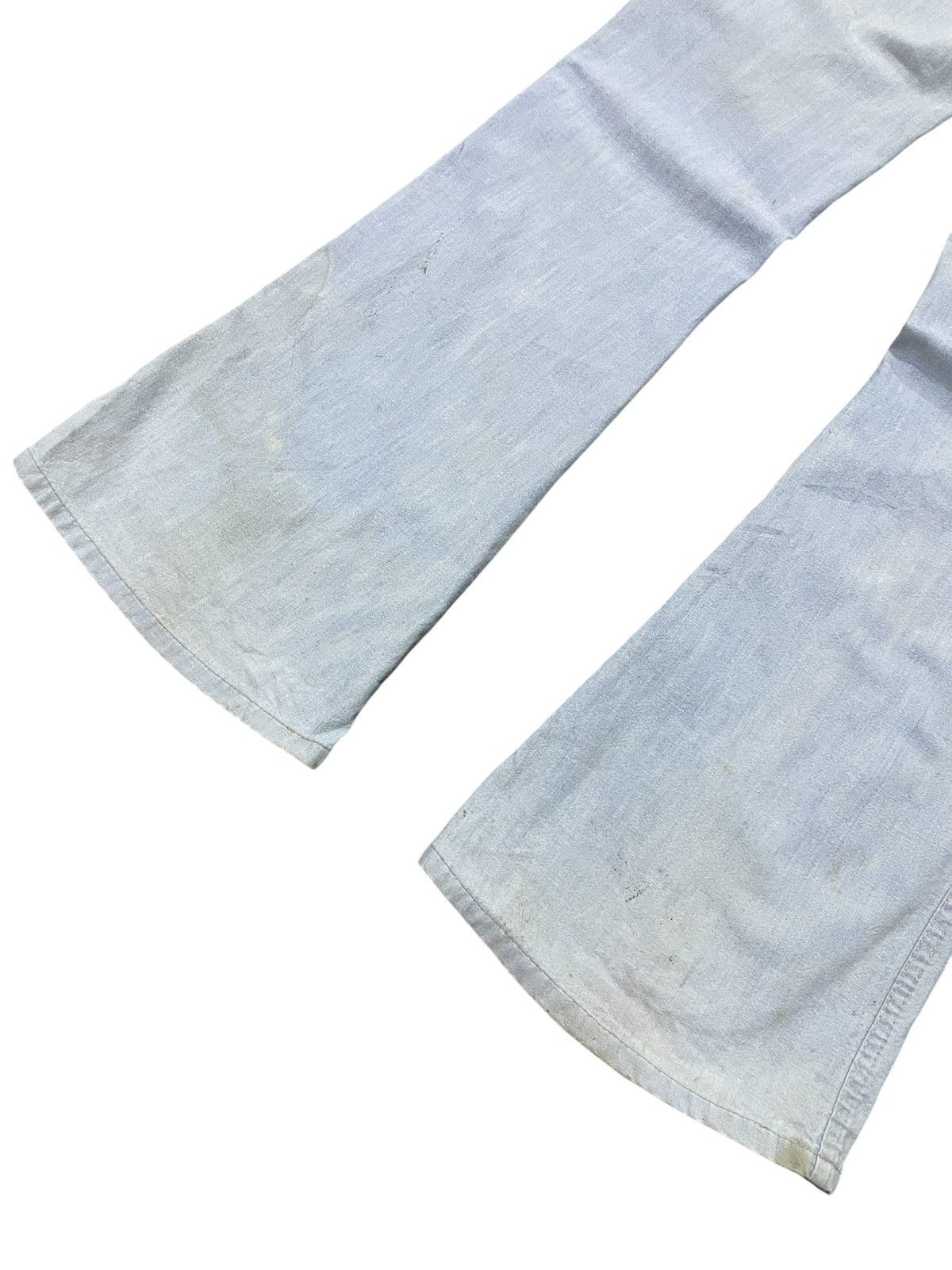 Hysteric Glamour × Japanese Brand Vintage 60s Bison Bell Bottom Denim Pants Size US 28 / EU 44 - 16 Thumbnail