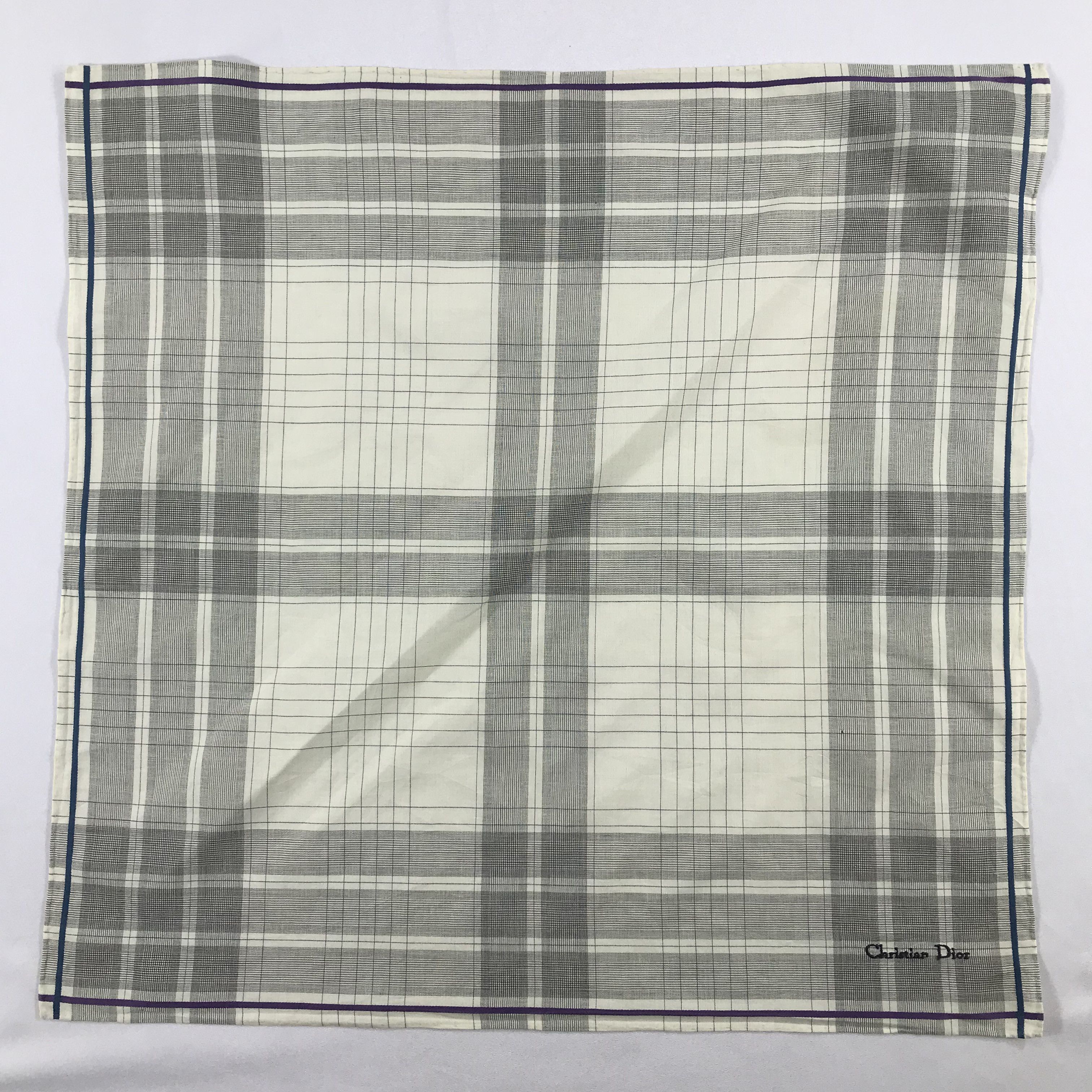 Vintage Christian Dior Bandana / Handkerchief / Neckerchief - S2507 Size ONE SIZE - 1 Thumbnail