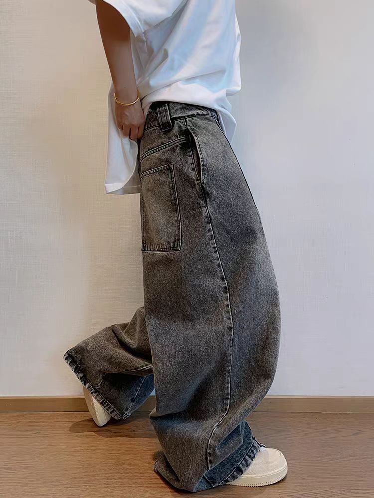 Japanese Brand × Vintage Vintage street washed and faded loose fit work jeans Size US 28 / EU 44 - 3 Thumbnail