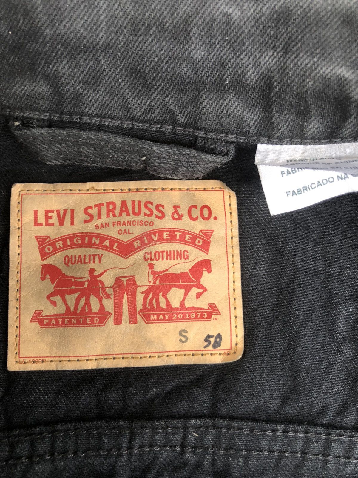 Levi's Vintage Levi’s Denim Jacket Distressed Size US S / EU 44-46 / 1 - 11 Thumbnail