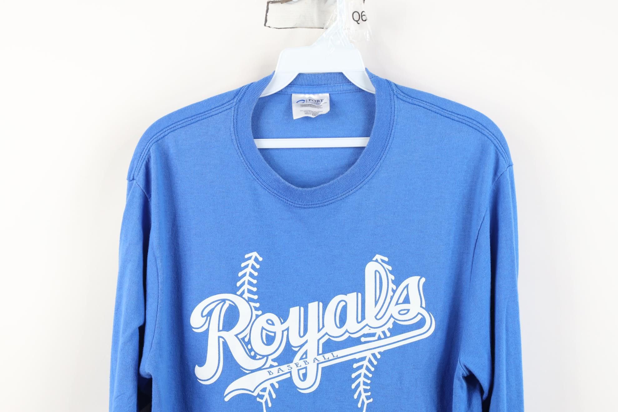 Vintage Vintage 90s Y2K City Royals Baseball Long Sleeve T-Shirt Size US M / EU 48-50 / 2 - 2 Thumbnail