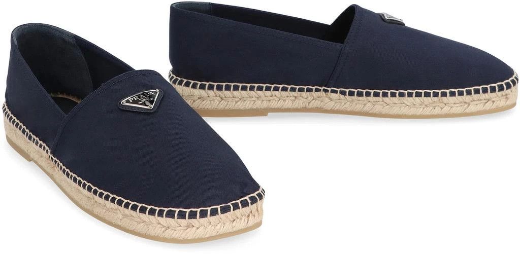 Prada o1w1db10526 Canvas Espadrilles in Blue Size US 8 / EU 41 - 3 Thumbnail