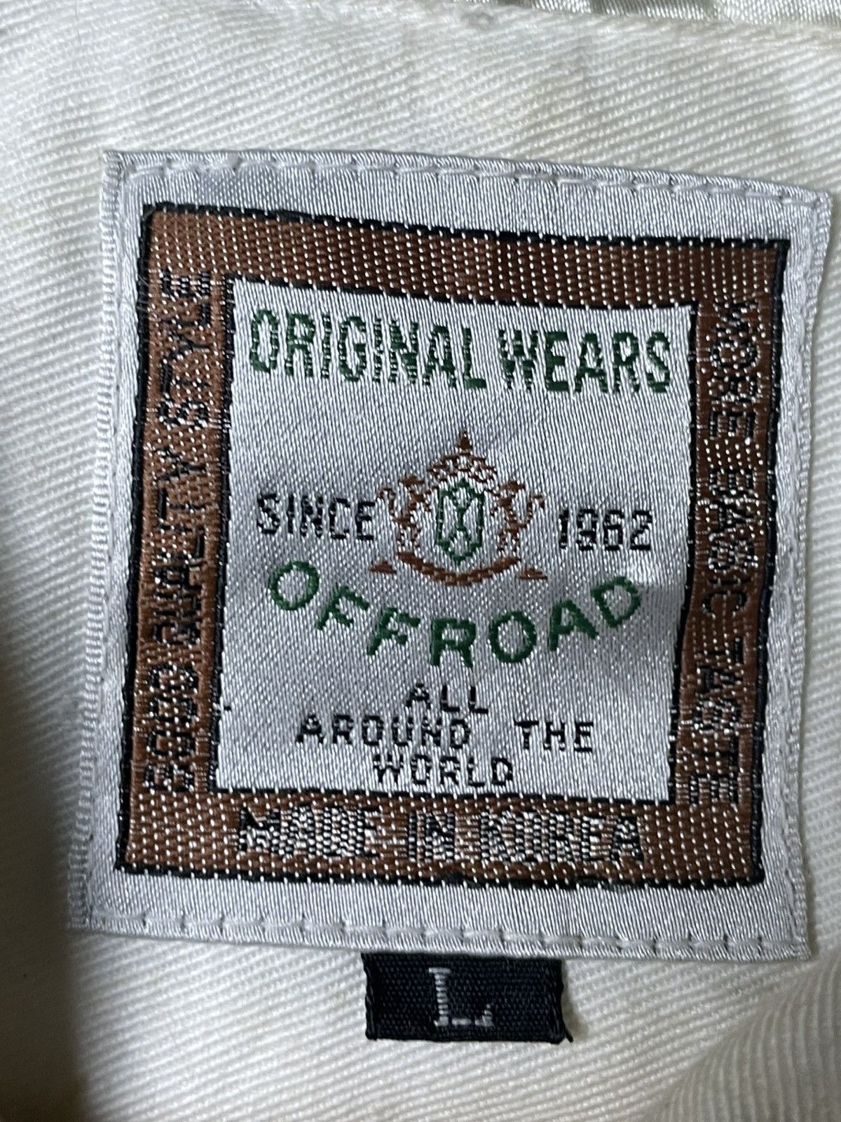 Japanese Brand × Vintage Original Wear OFF-ROAD Bomber Jacket (96) Size US L / EU 52-54 / 3 - 11 Thumbnail