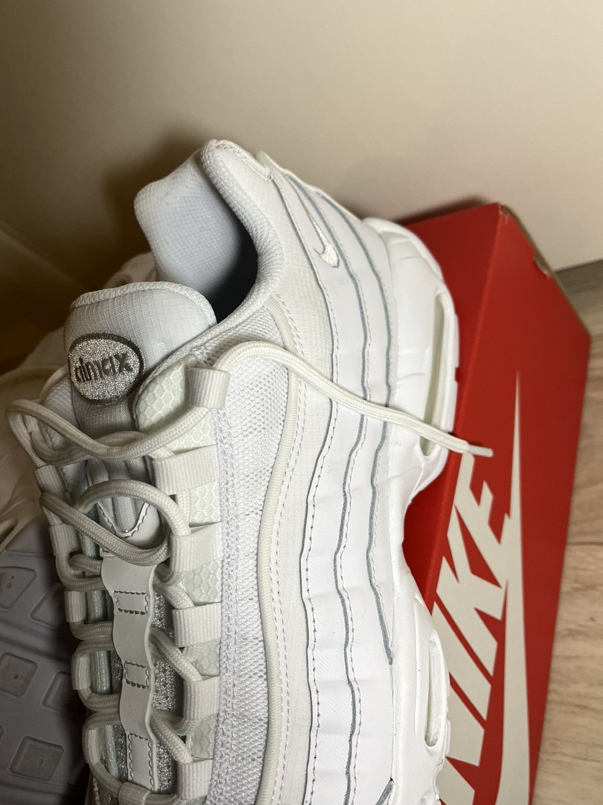 Nike Nike air max 95s white uk 11.5 Size US 14 / EU 47 - 4 Thumbnail