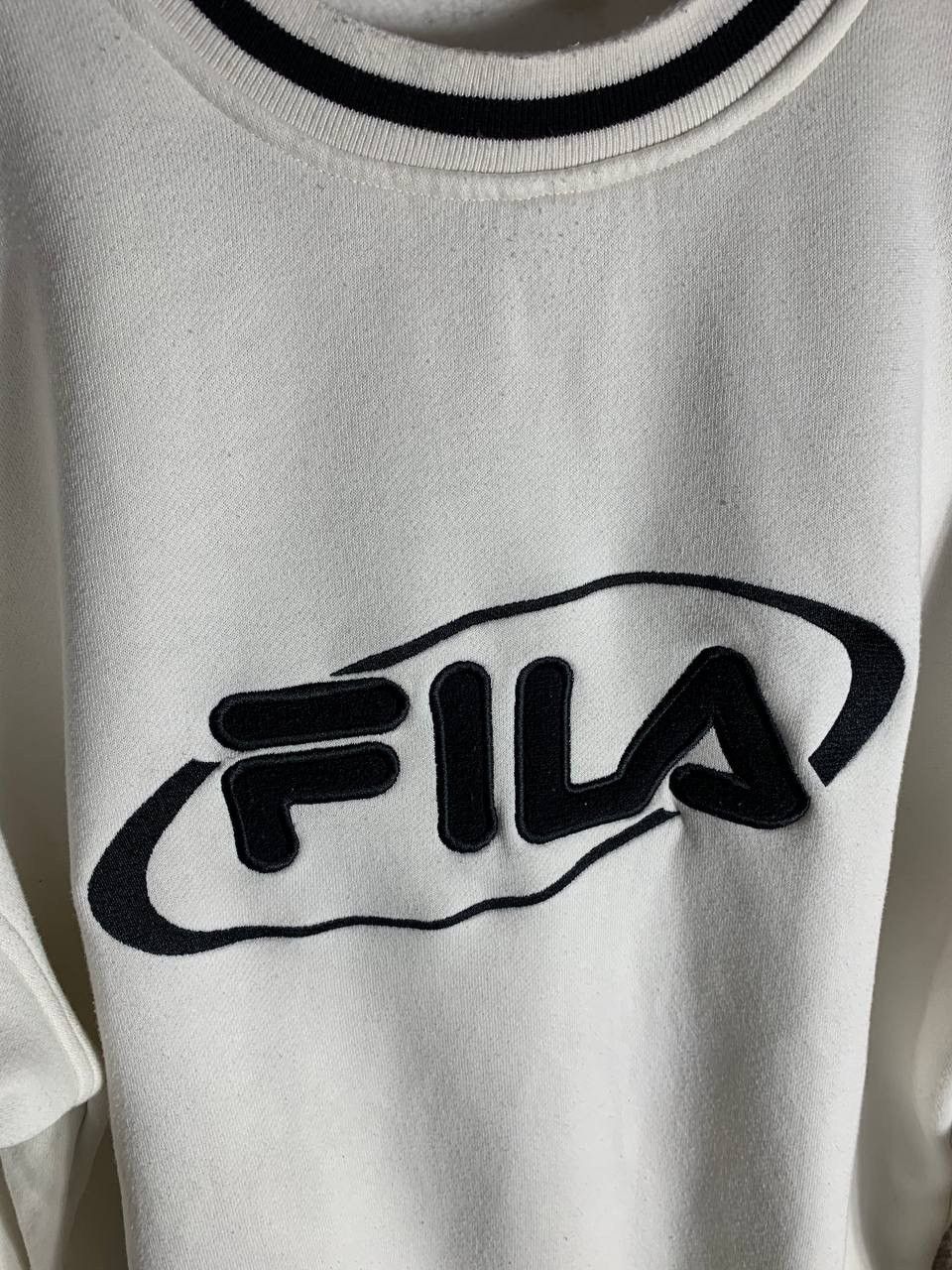 Fila × Vintage VERY RARE FILA SWEATSHIRT BIG LOGO Y2K 90s RETRO VINTAGE Size US L / EU 52-54 / 3 - 3 Thumbnail