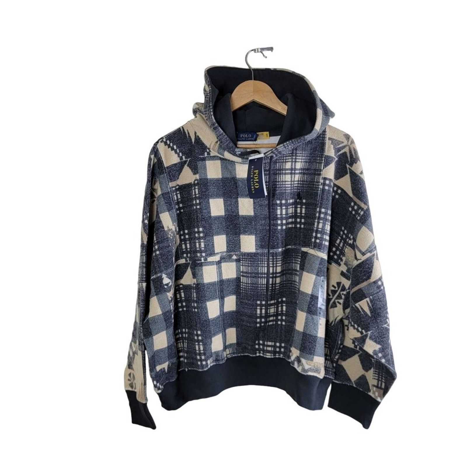 Polo Ralph Lauren Polo Ralph Lauren Southwestern Geometric Hoodie Sweatshirt Size S / US 4 / IT 40 - 8 Thumbnail
