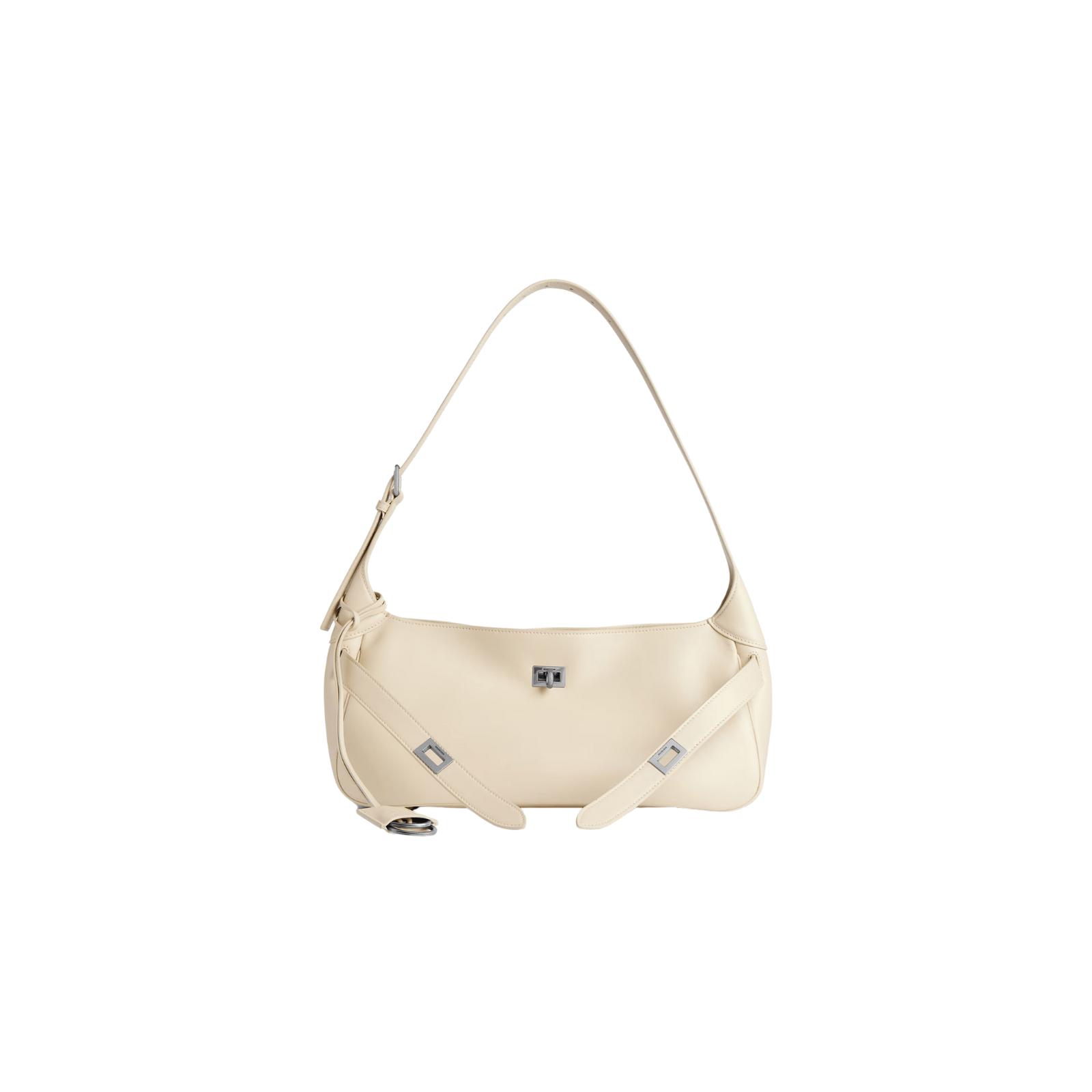 Balenciaga bel air shoulder bag small ivory Size ONE SIZE - 1 Thumbnail