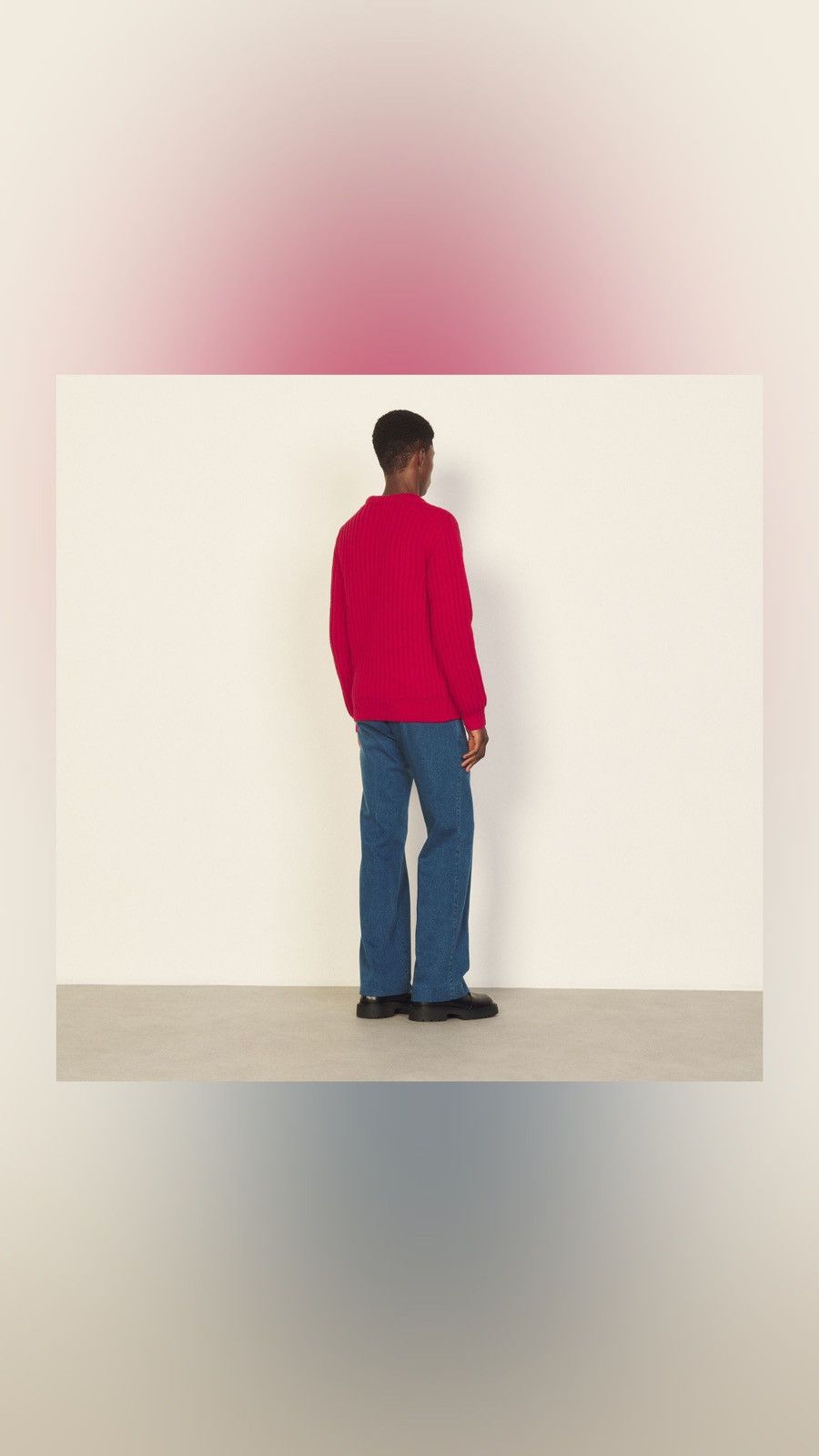 Sandro Sandro Paris men knit sweater size XS fit S Size US S / EU 44-46 / 1 - 5 Thumbnail