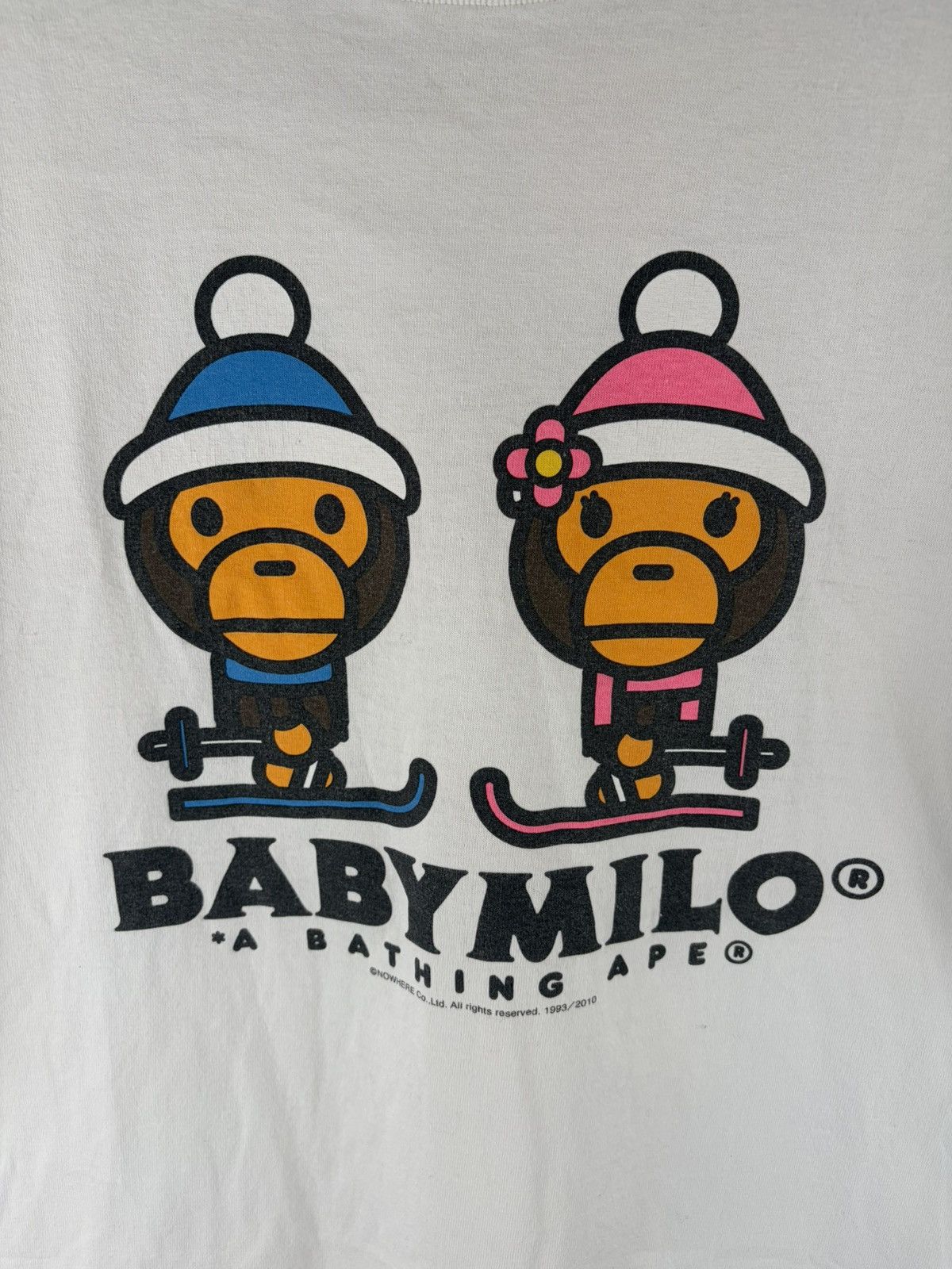 Bape 2010 Bape Milo&Lisa Print Tee Size US S / EU 44-46 / 1 - 3 Thumbnail