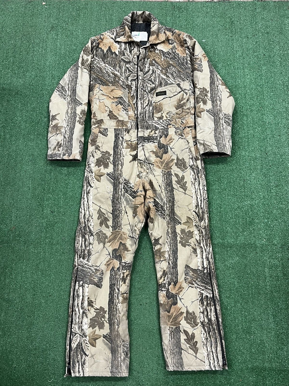 Realtree × Vintage 90s Liberty Realtree Camo Insulated Coveralls Size US 32 / EU 48 - 1 Thumbnail