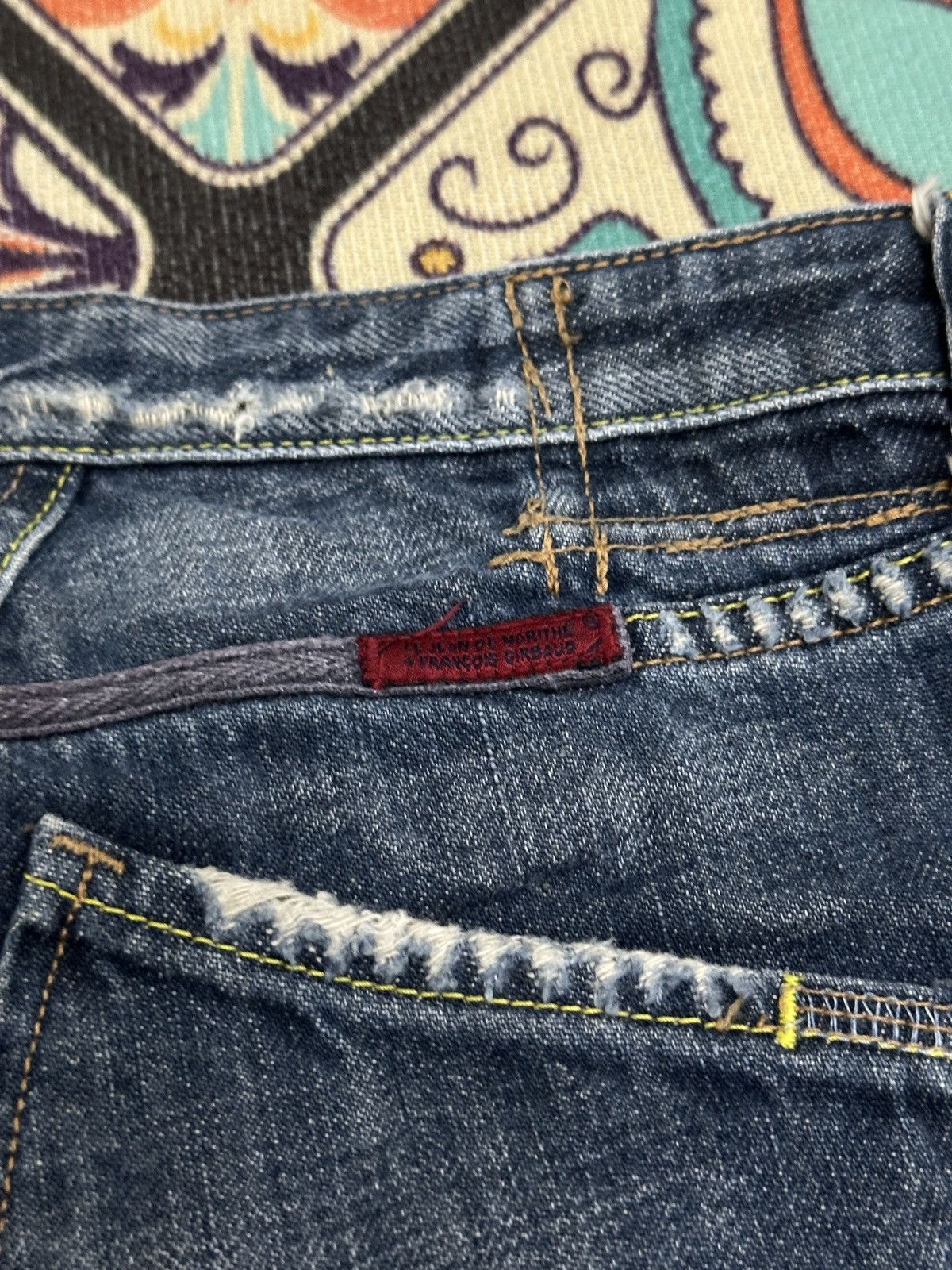 Marithe + Francois Girbaud 2000 Marithe + Francois Girbaud Wash Denim Jeans Size US 28 / EU 44 - 15 Thumbnail