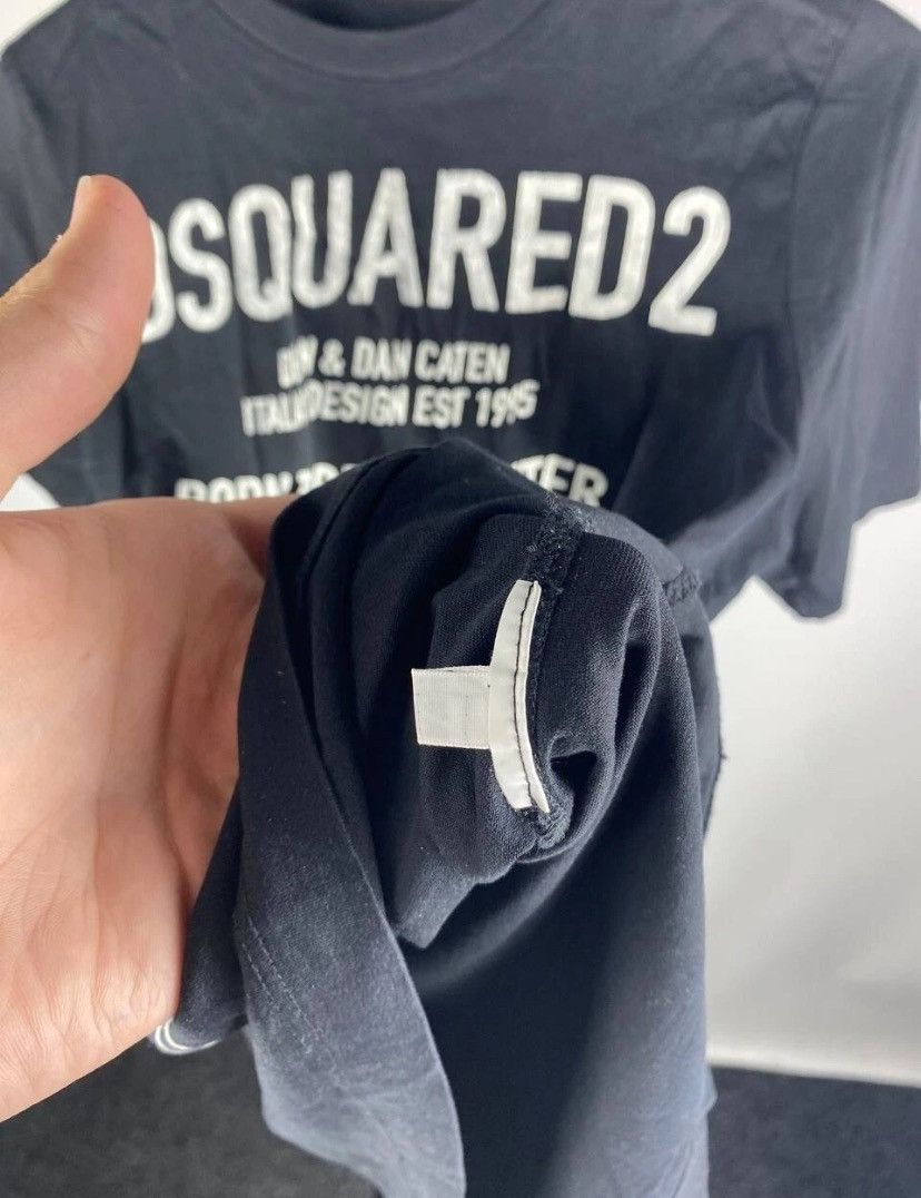 Dsquared2 🔥Opium Punk Dsquared black faded tee xs-s size Size US XS / EU 42 / 0 - 6 Thumbnail