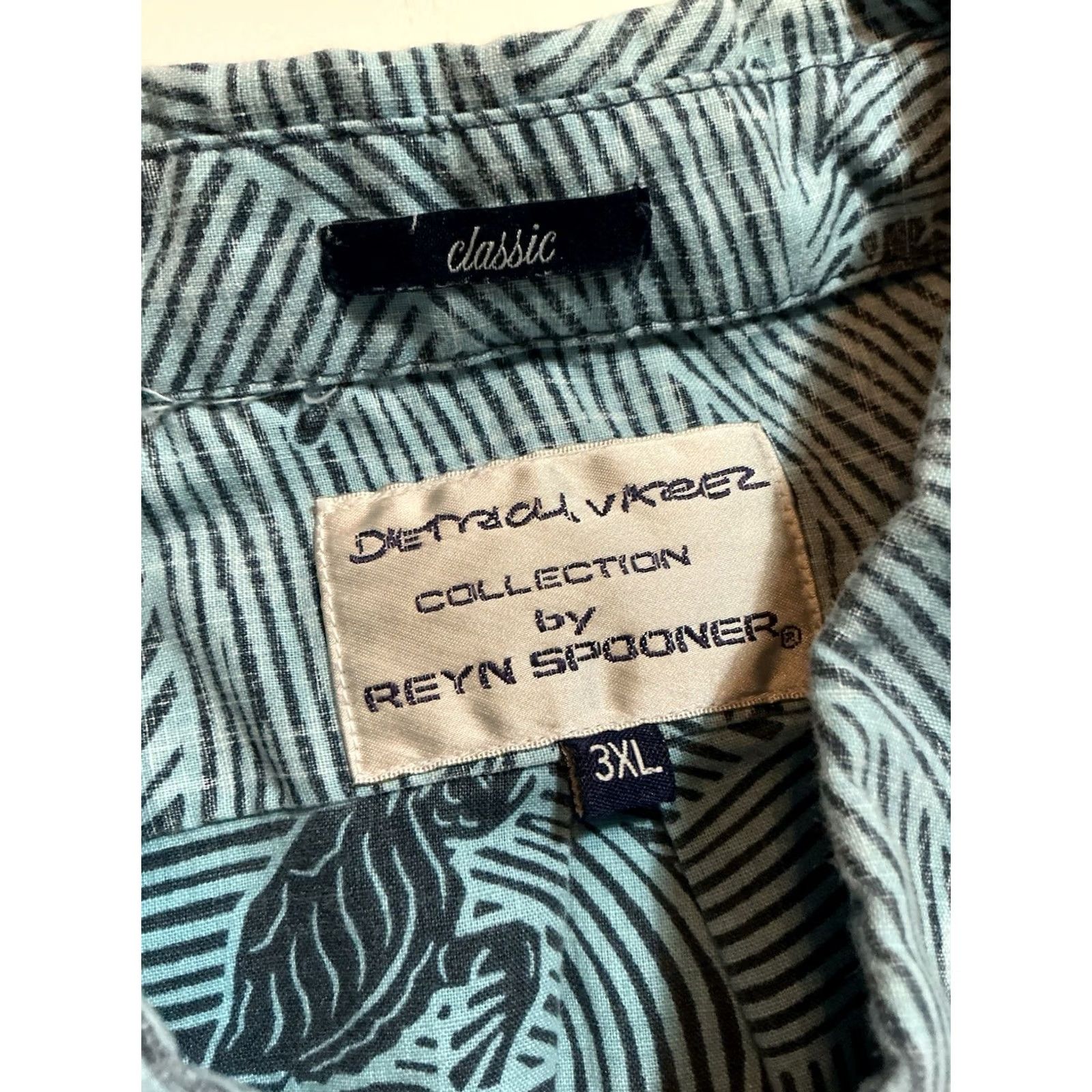 Reyn Spooner VTG Reyn Spooner Dietrich Varez Turtle Shark Fish AOP Hawaiian 1/4 Button Shirt Mens 3XL Multicolor Size US XXL / EU 58 / 5 - 5 Thumbnail