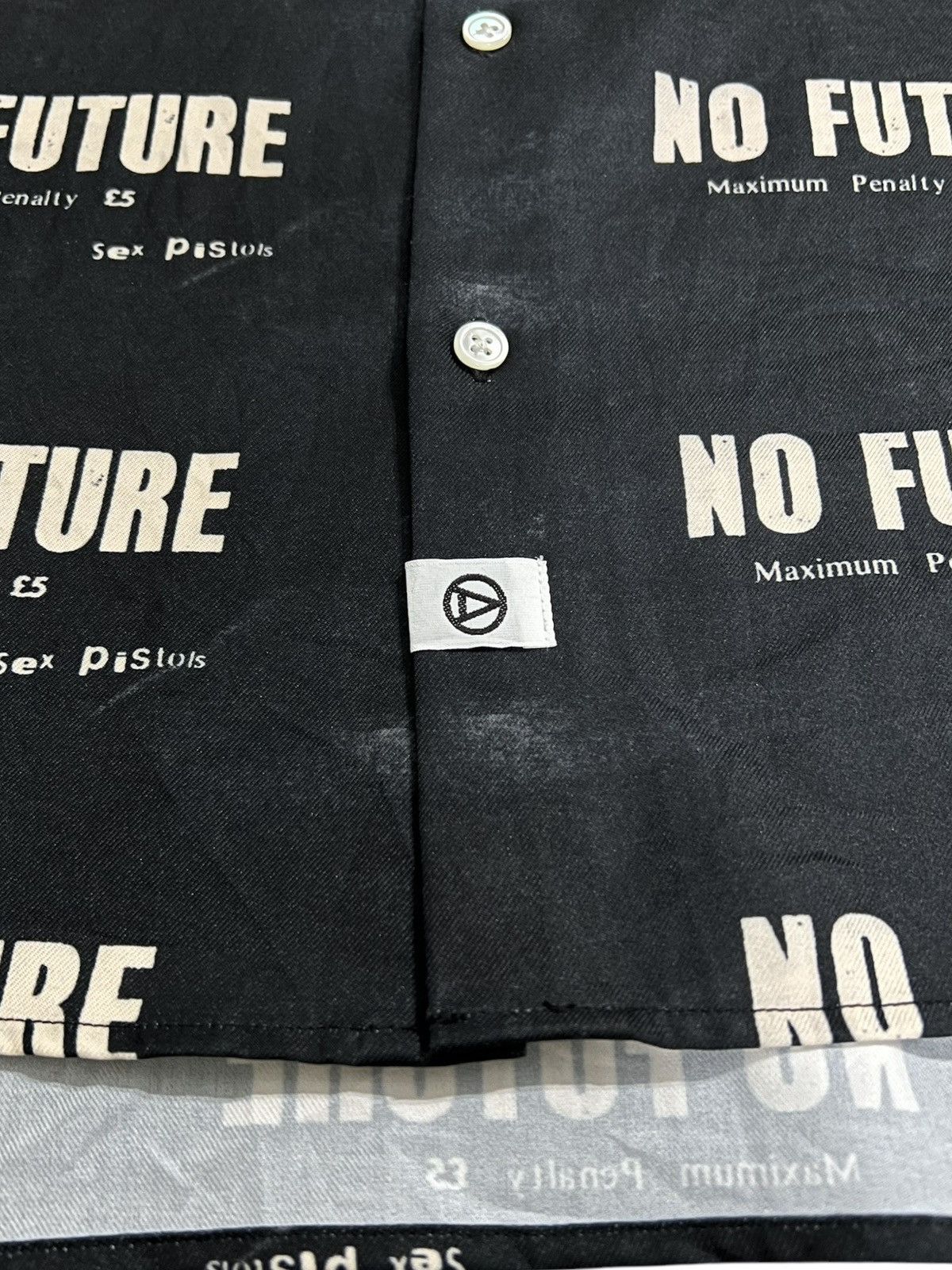 Band Tees × Japanese Brand × Seditionaries 🔥SeX Pistols Seditionaries NO FUTURE PUNK A Store Robot Size US L / EU 52-54 / 3 - 7 Thumbnail