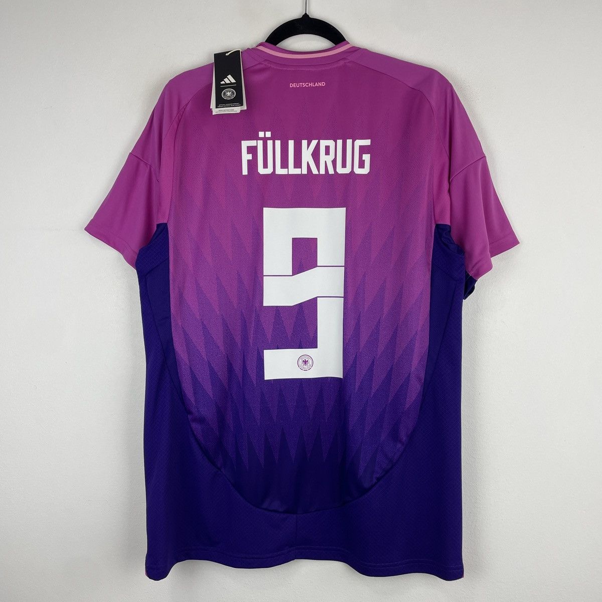 Adidas Germany Niclas Füllkrug Adidas Genuine Jersey 2024/2025 sz L Size US L / EU 52-54 / 3 - 1 Thumbnail