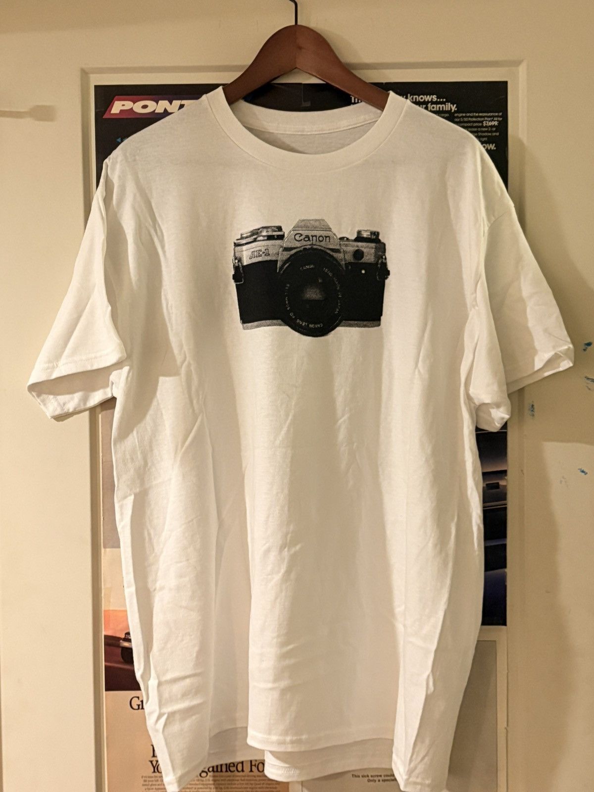 Canon × Vintage Canon AE-1 double graphic Tee Size US L / EU 52-54 / 3 - 1 Thumbnail
