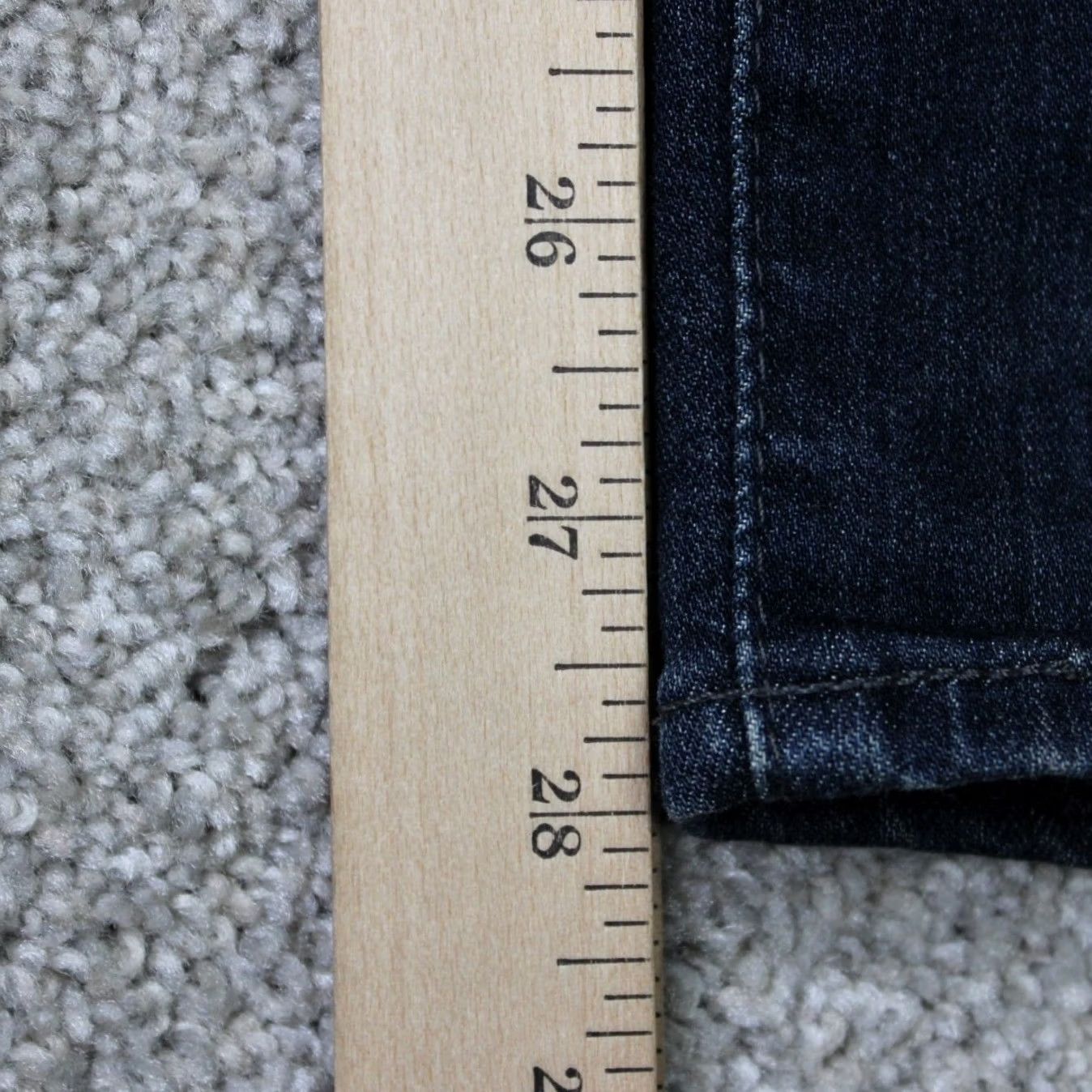 Vintage AG Adriano Goldschmied Jeans Women 26 x 28 Blue Legging Ankle Super Skinny Ankle Size 26" / US 2 / IT 38 - 4 Thumbnail