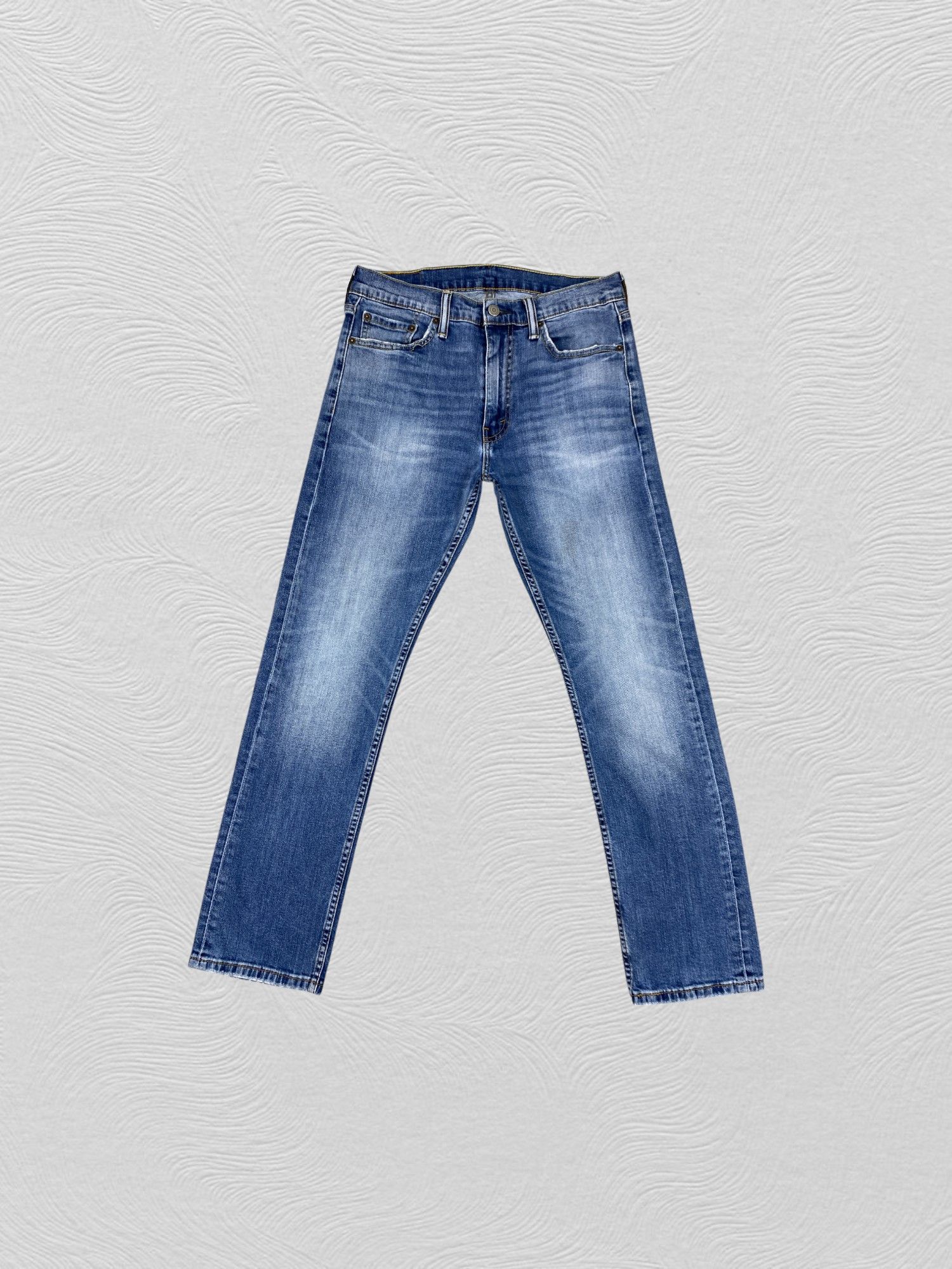 Distressed Blue Levi's 513 Jeans 32x29.5 Denim -SJ123