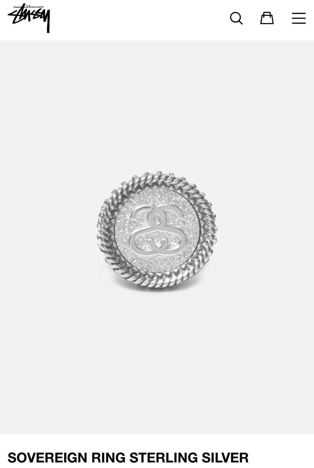 Stussy ICON CHARM BRACELET STERLING SILVER | Grailed