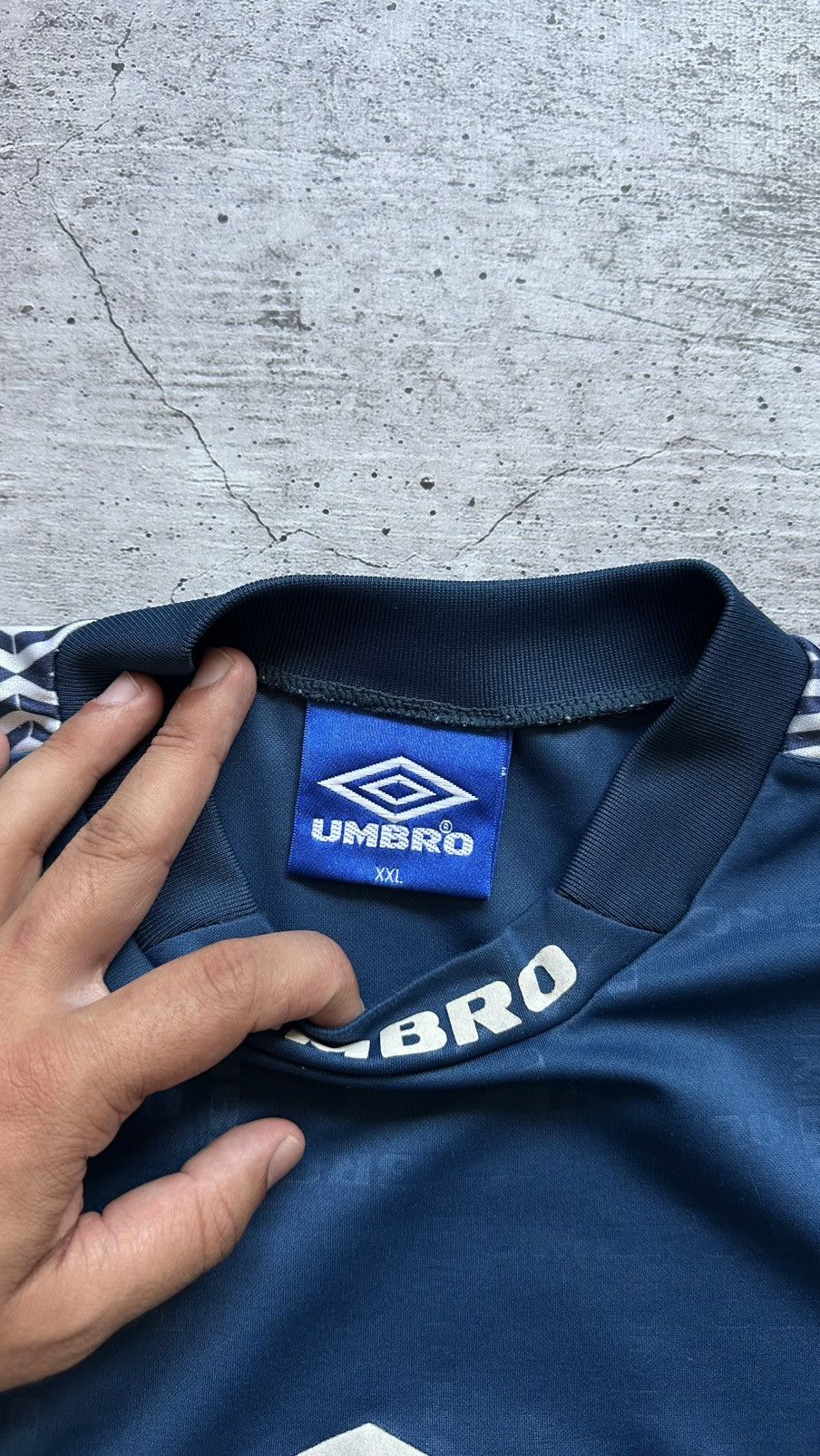 Umbro 90s Umbro England Soccer Team Vintage Training Jersey Size US XXL / EU 58 / 5 - 11 Thumbnail
