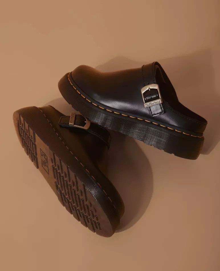 Dr. Martens DR. MARTENS LAKETEN ATLAS SLINGBACK PLATFORM MULES Size US 7 / EU 40 - 6 Thumbnail