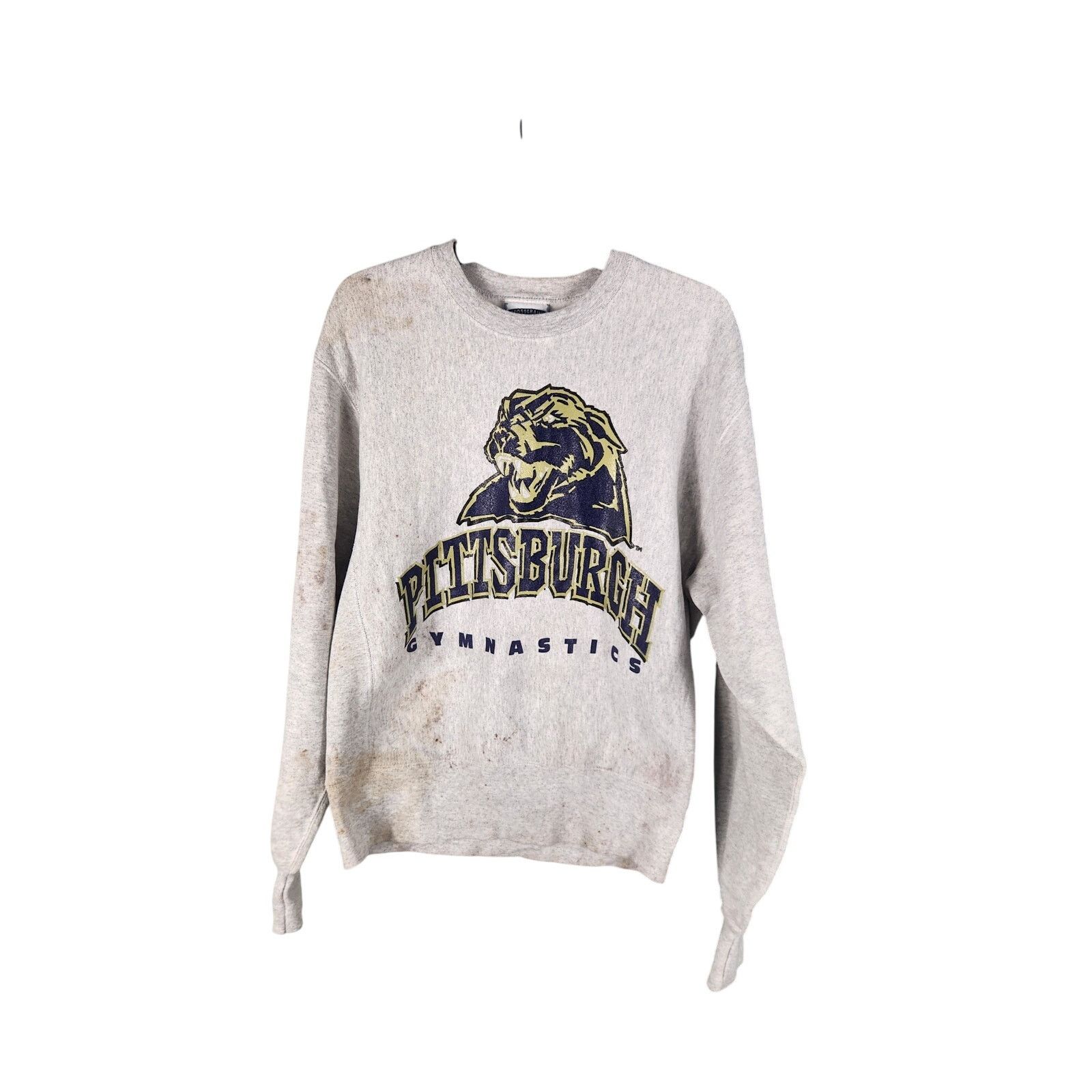 Lee Vintage Distressed Pitt Panthers Gymnastics Crew, men's M Size US M / EU 48-50 / 2 - 1 Thumbnail