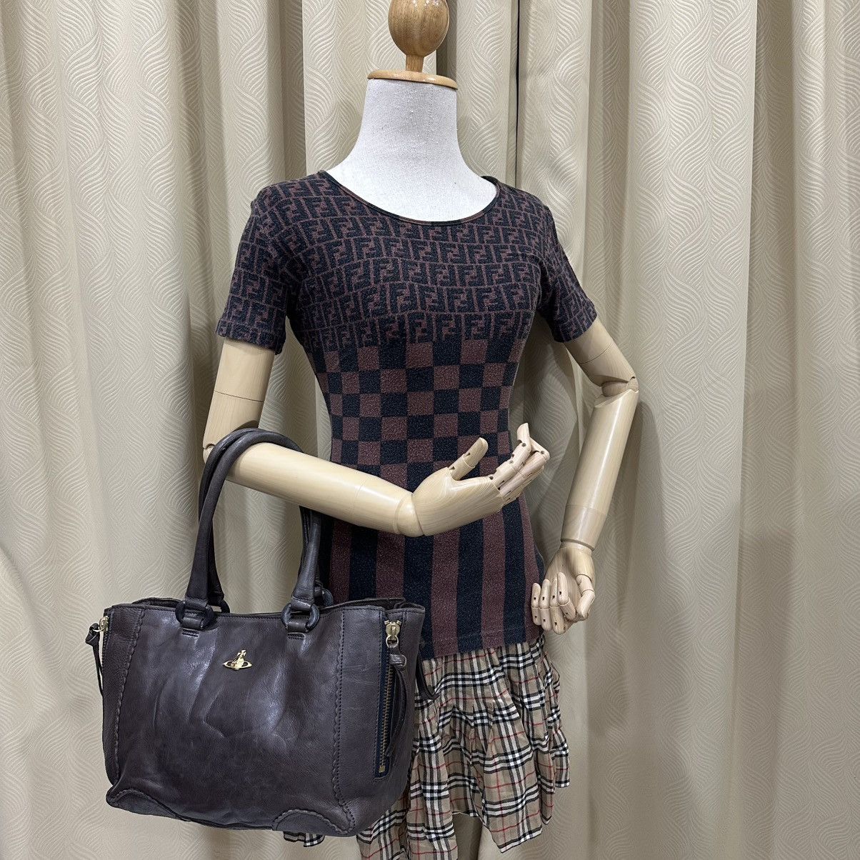 Vivienne Westwood ‼️YES‼️ VIVIENNE WESTWOOD LEATHER TOTE BAG Size ONE SIZE - 1 Thumbnail