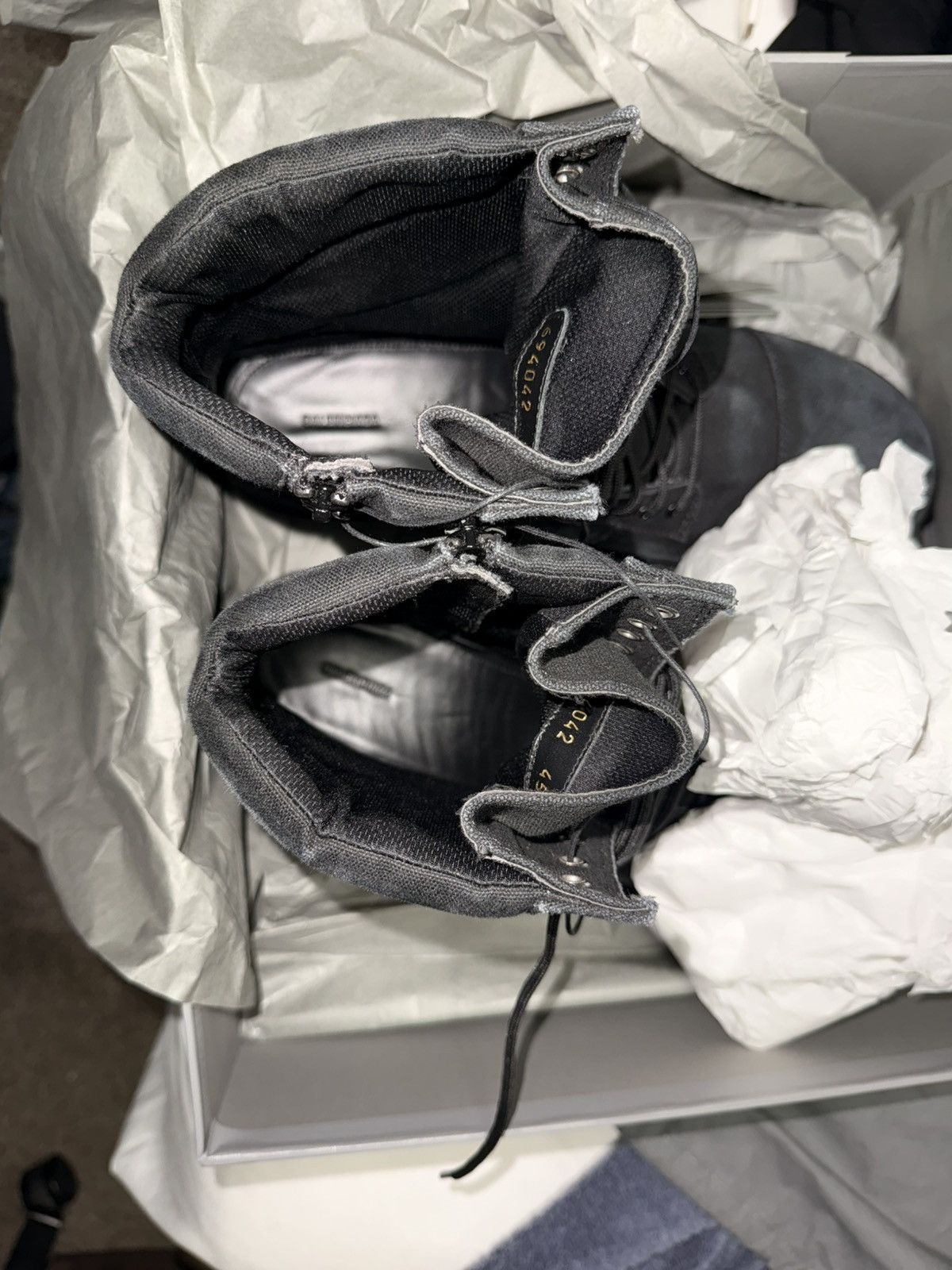 Balenciaga Balenciaga strike boots (deadstock) Size US 12 / EU 45 - 15 Thumbnail