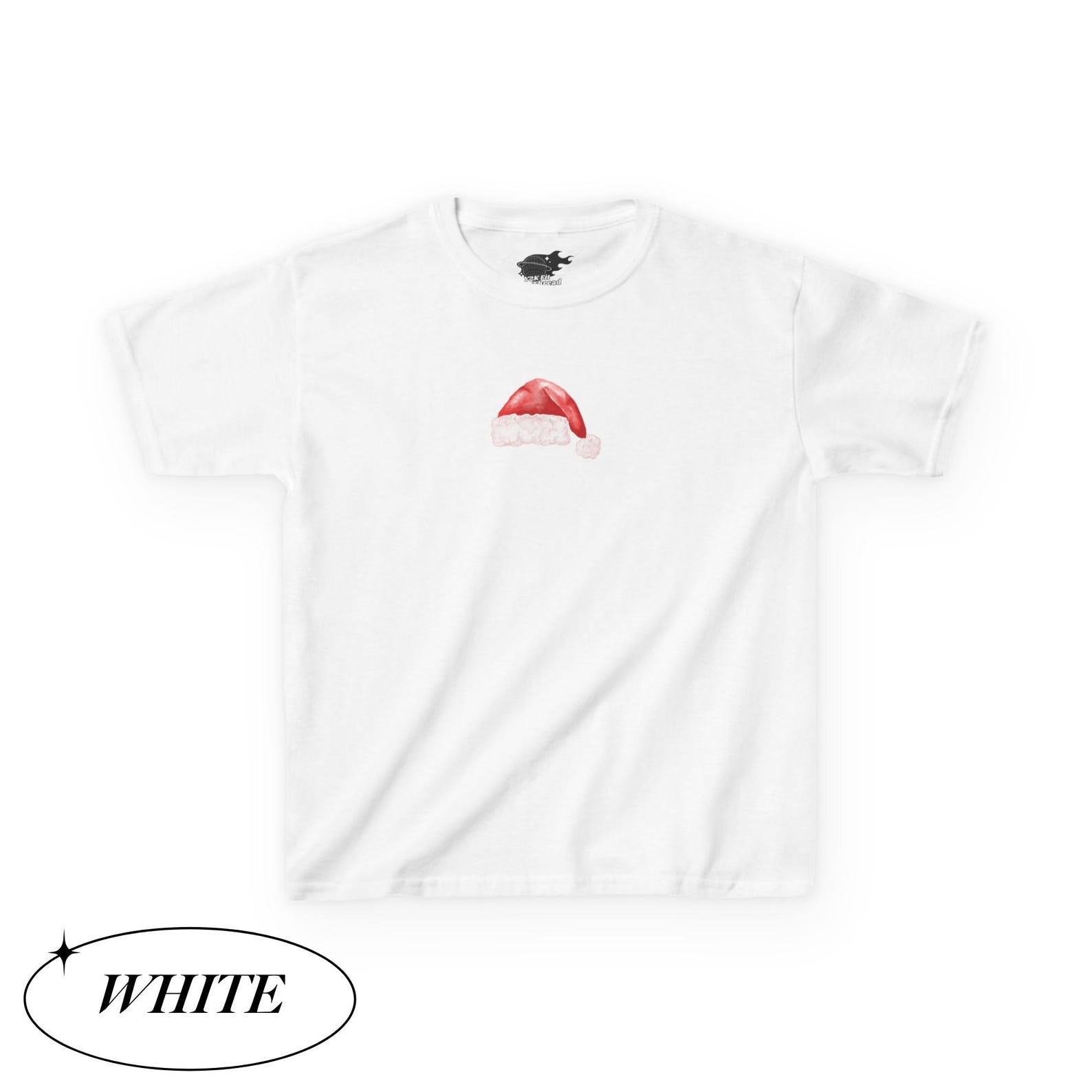 Other Christmas Santa Hat Baby Tee – Y2K Retro Size M / US 6-8 / IT 42-44 - 3 Thumbnail