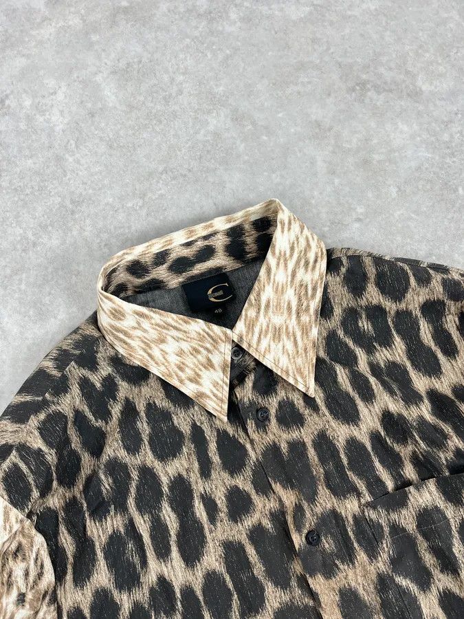 Just Cavalli 2000s Cavalli Leopard Beige Shirt Size US M / EU 48-50 / 2 - 5 Thumbnail