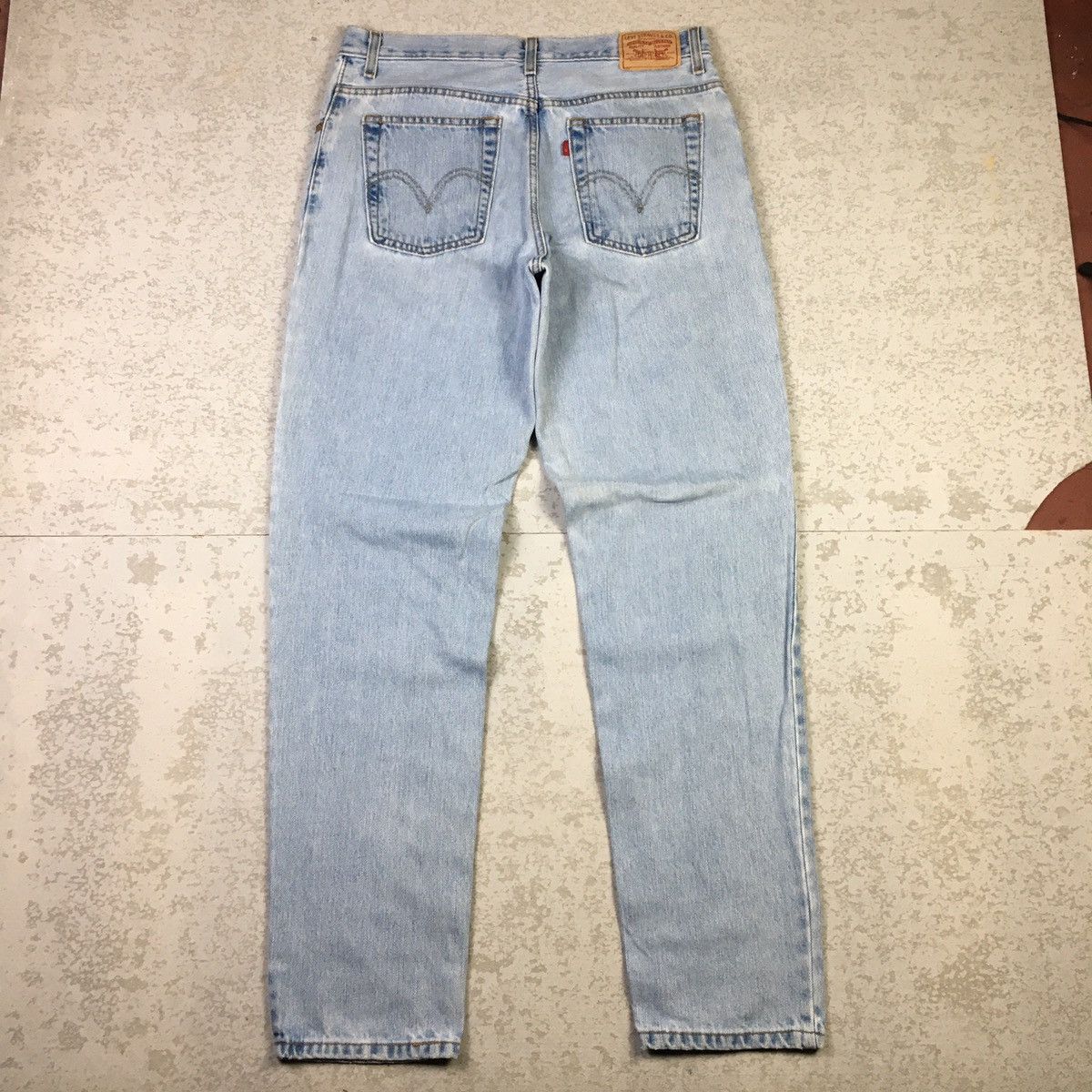 Levi's × Vintage Levis 550 Relaxed Tapered Vintage Y2K Jeans Size US 34 / EU 50 - 2 Thumbnail