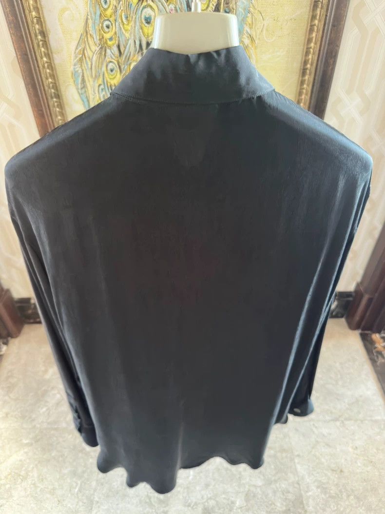 Loewe LOEWE size39 Black lace drapes over the shirt Size XS / US 0-2 / IT 36-38 - 8 Thumbnail