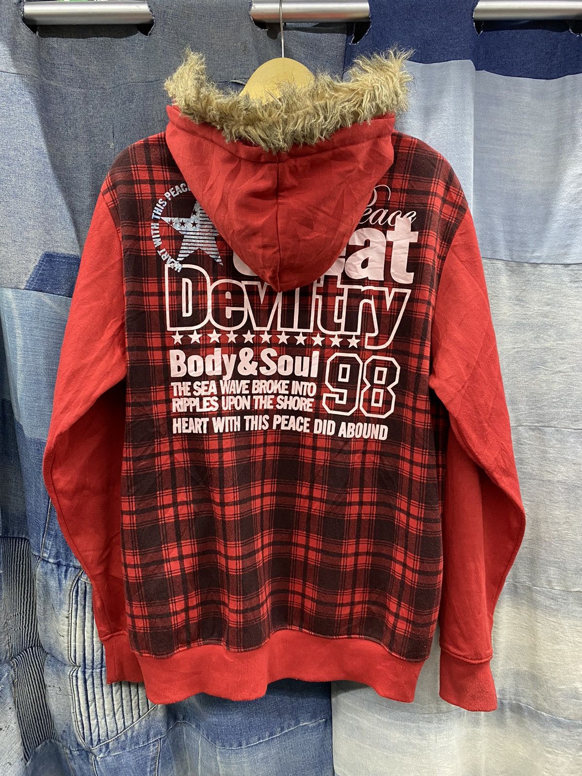 Hysteric Glamour × If Six Was Nine devil try body& soul fur hoodie japanese brand Size US L / EU 52-54 / 3 - 2 Thumbnail