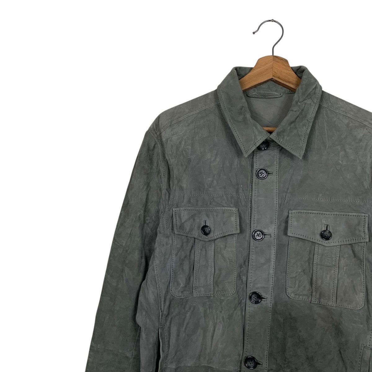 Hugo Boss Hugo Boss Suede Jacket Size US M / EU 48-50 / 2 - 6 Thumbnail