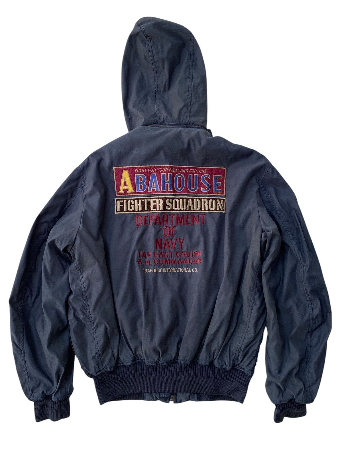 ABAHOUSE × Vintage Vtg Abahhouse Commander Bomber Jacket Size US M / EU 48-50 / 2 - 1 Thumbnail