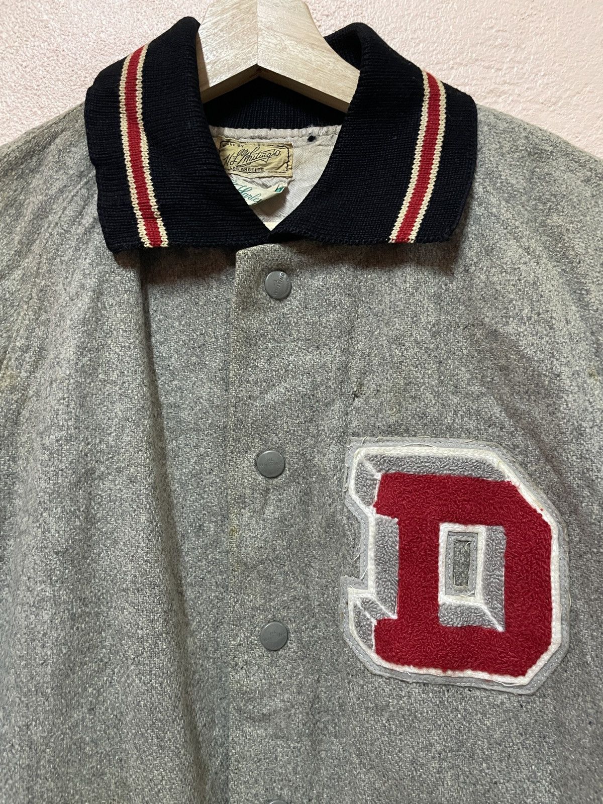 Vintage Vintage HL Whiting Varsity Los Angeles Distressed Scovil USA Size US M / EU 48-50 / 2 - 7 Thumbnail