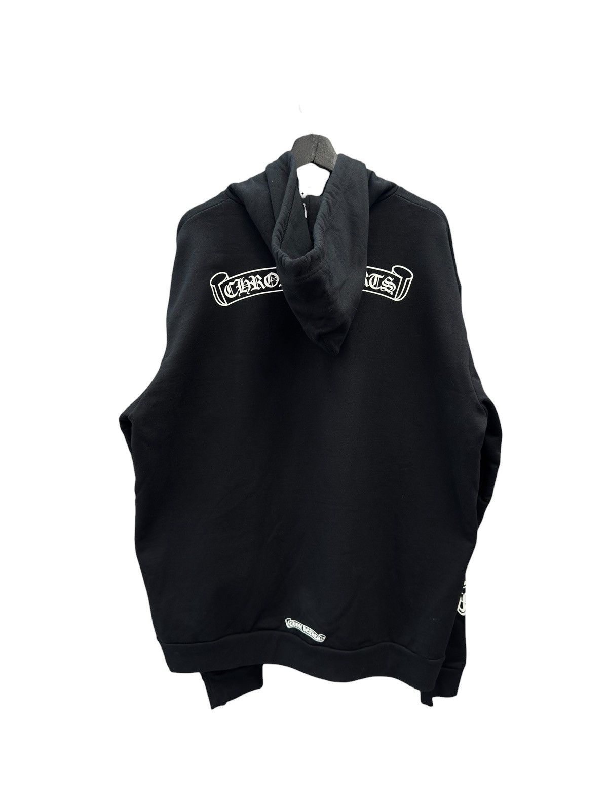 Chrome Hearts Chrome Hearts Black Scroll Pullover Hoodie Size US XL / EU 56 / 4 - 5 Thumbnail