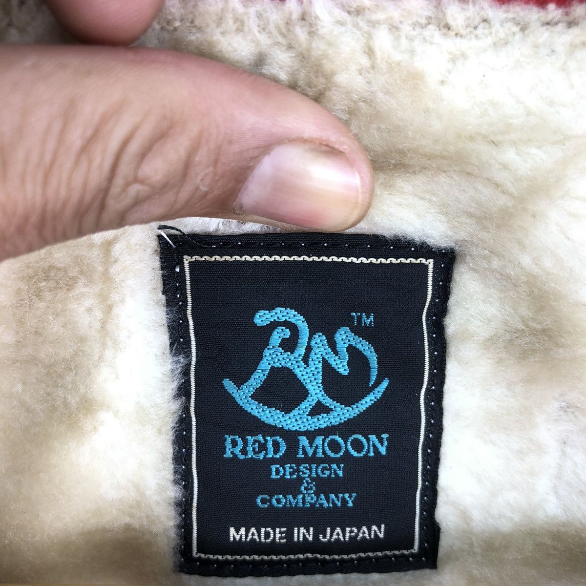 Redmoon Vintage 90’s Red Moon Sherpa Lining Zipper Jacket Size US M / EU 48-50 / 2 - 19 Thumbnail