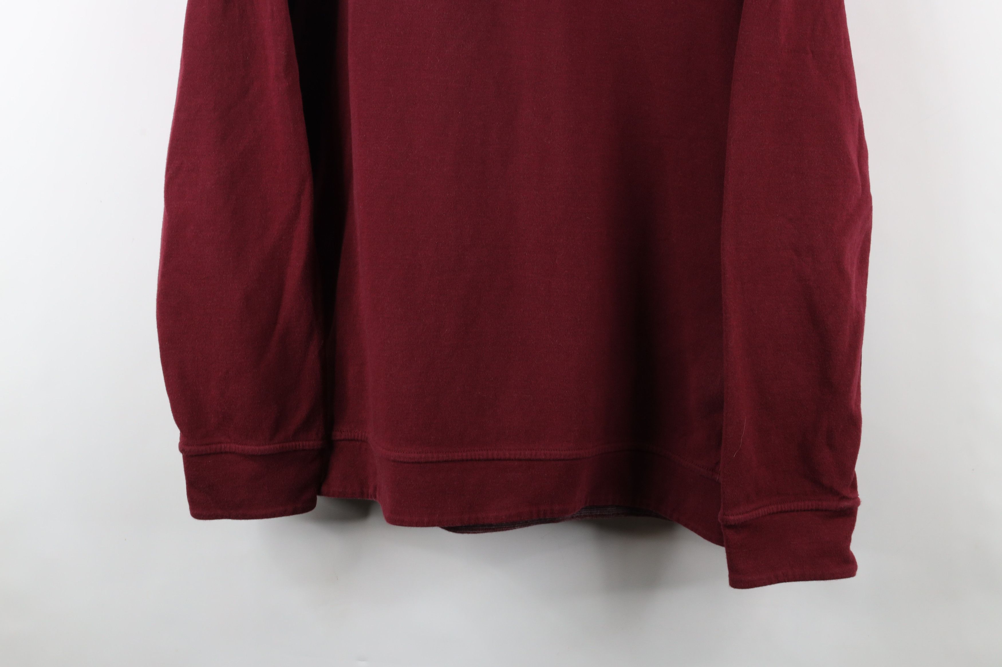 Vintage Bugatchi Uomo Blank Reversible Half Zip Pullover Sweater Red Size US XL / EU 56 / 4 - 3 Thumbnail