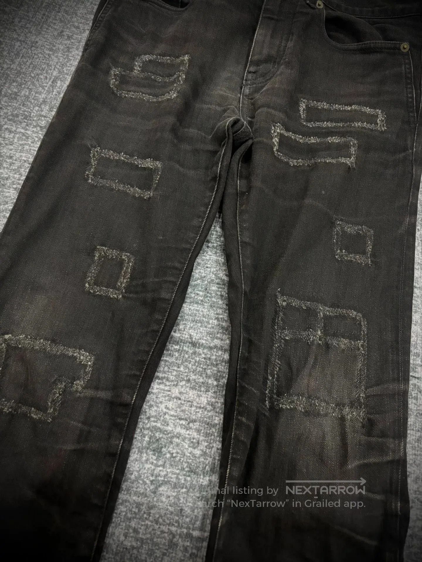 Saint Laurent Paris Saint Laurent 16SS Patch Jeans. Size US 28 / EU 44 - 3 Thumbnail
