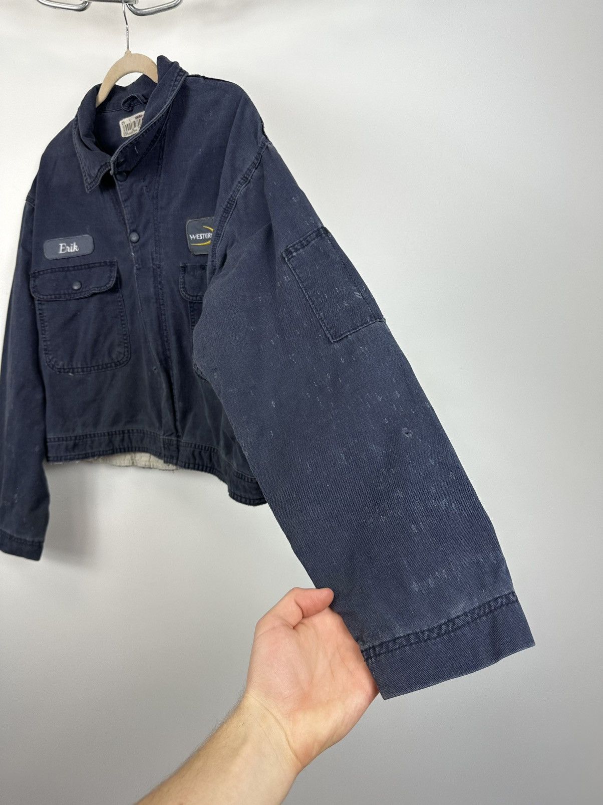 Carhartt Vintage 90s Carhartt Flame Resistant USA Cropped Work Jacket Size US M / EU 48-50 / 2 - 10 Thumbnail