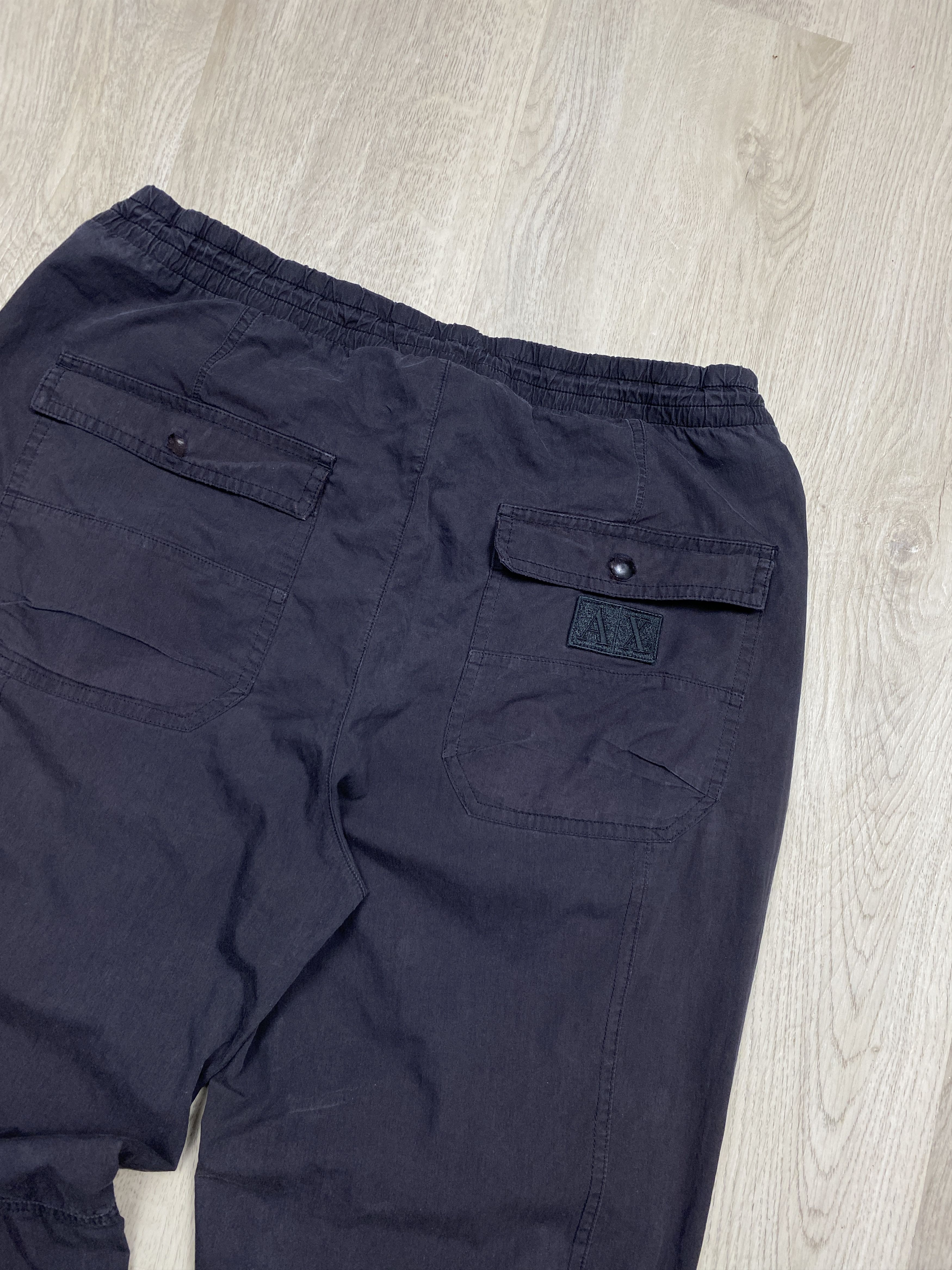 Armani × Armani Exchange × Vintage Armani Exchange Vintage Nylon-Cotton Pants Size US 32 / EU 48 - 7 Thumbnail