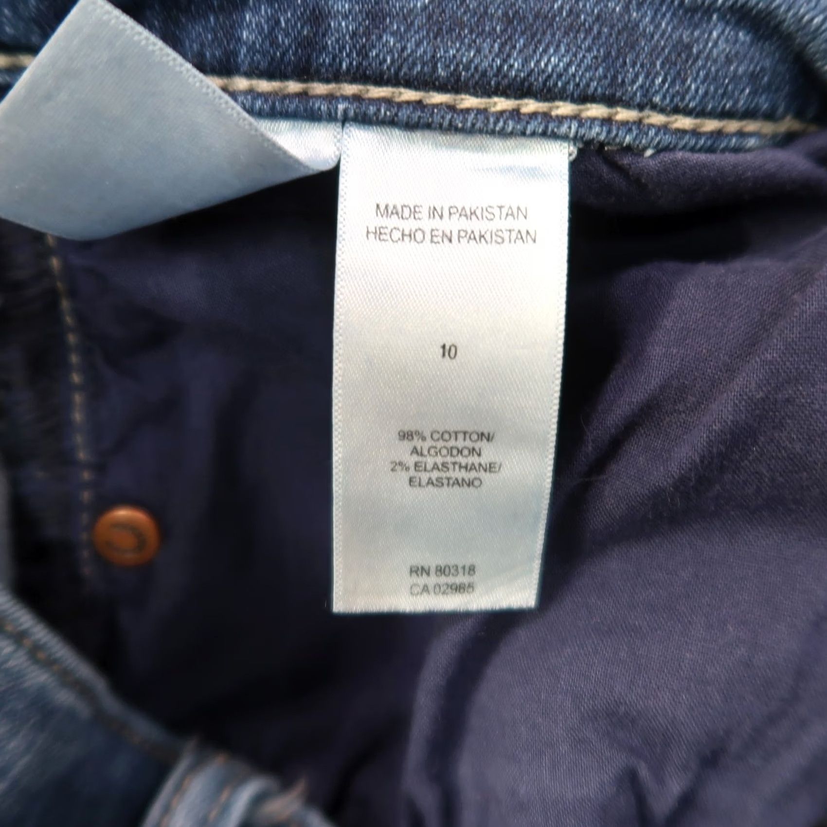 Lucky Brand Lucky Brand High Rise Flare Jeans Women's 10 Blue Denim Stretch Size 32" / US 10 / IT 46 - 5 Thumbnail