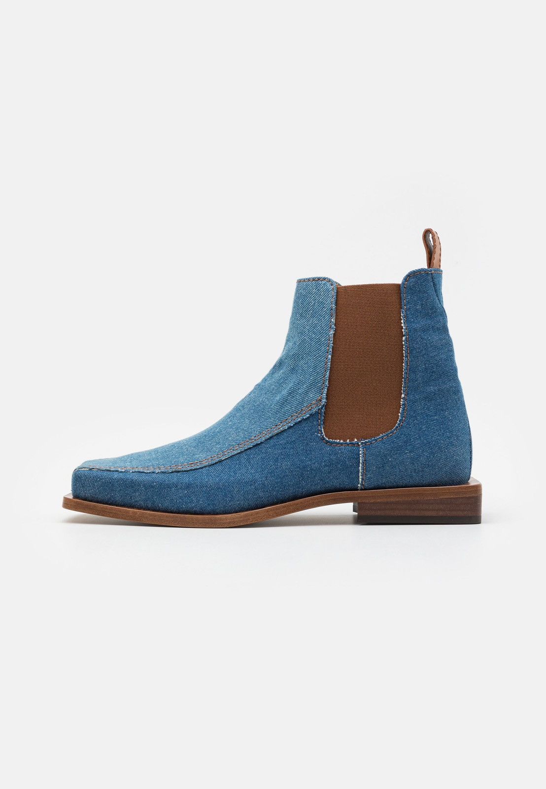 !DS! SS23 Ahluwalia Tabali Denim Ankle Boots