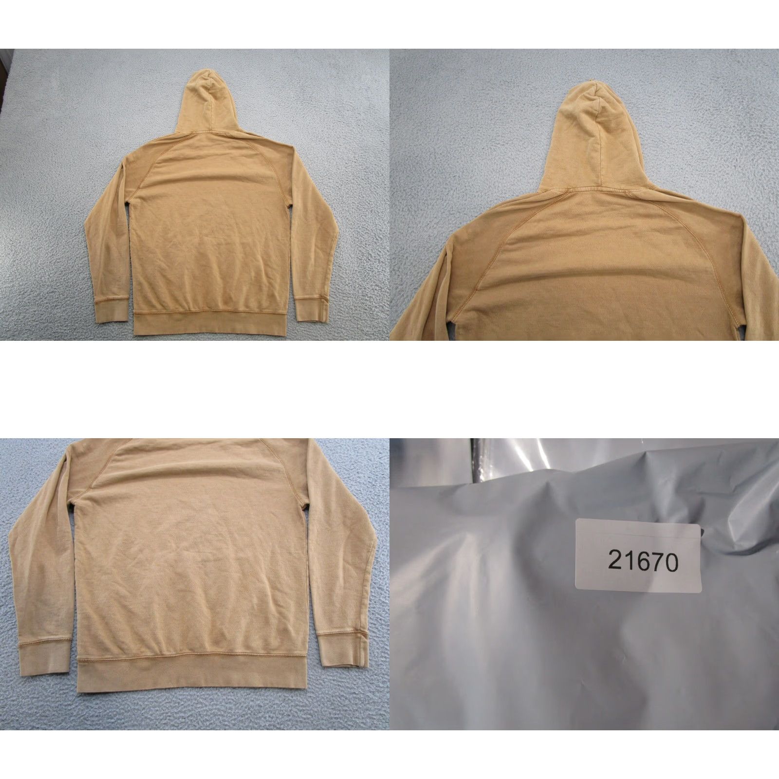 Spell Lane Seven Coffee Graphic Spell Out Hoodie Sweatshirt Pullover Men's Size M Brown Size US M / EU 48-50 / 2 - 9 Thumbnail
