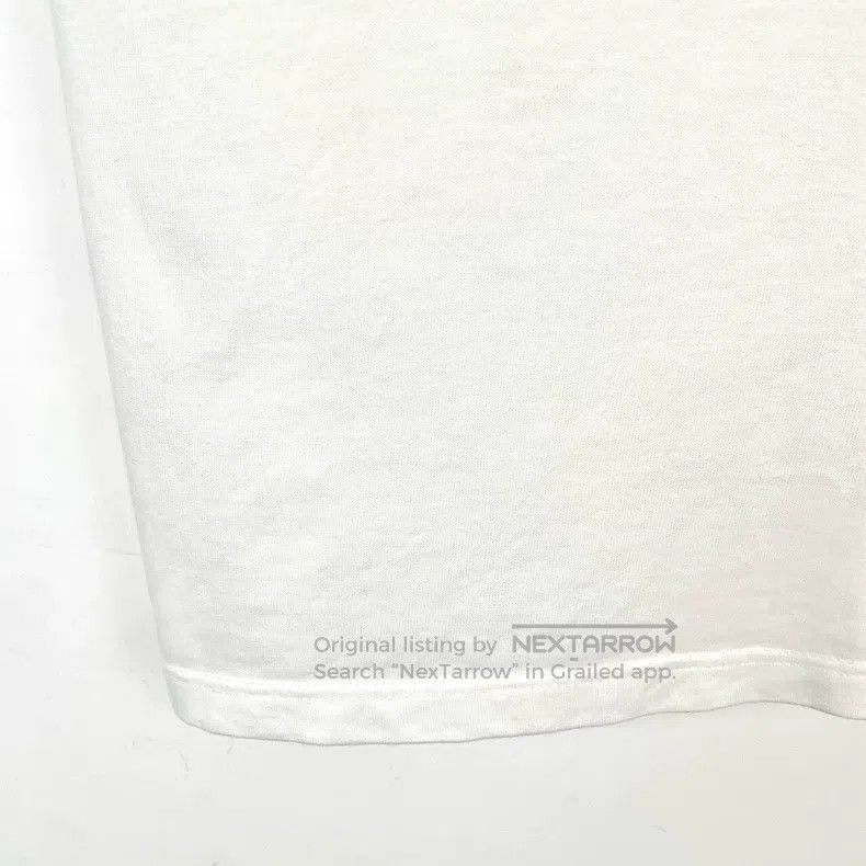 Hermes Hermes Pocket Logo Embroidered Round Neck White Cotton Sho Size XXS / US 00 / IT 34 - 5 Thumbnail
