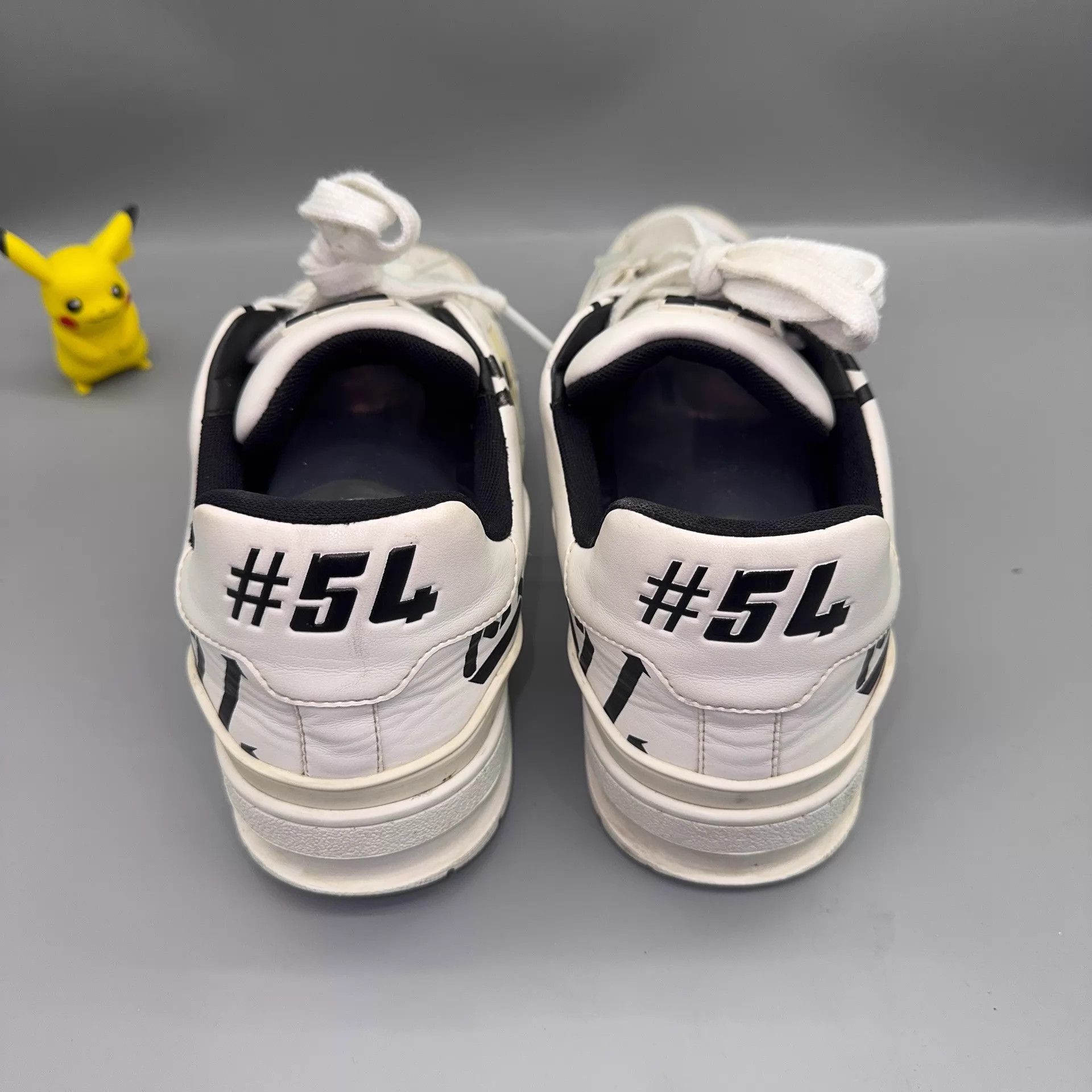 Louis Vuitton LOUIS VUITTON Trainer White Black 42 Size US 9 / EU 42 - 3 Thumbnail