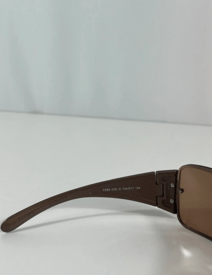 Prada PRADA Sunglasses Star Flame Wrap Shield Metal Size ONE SIZE - 5 Thumbnail