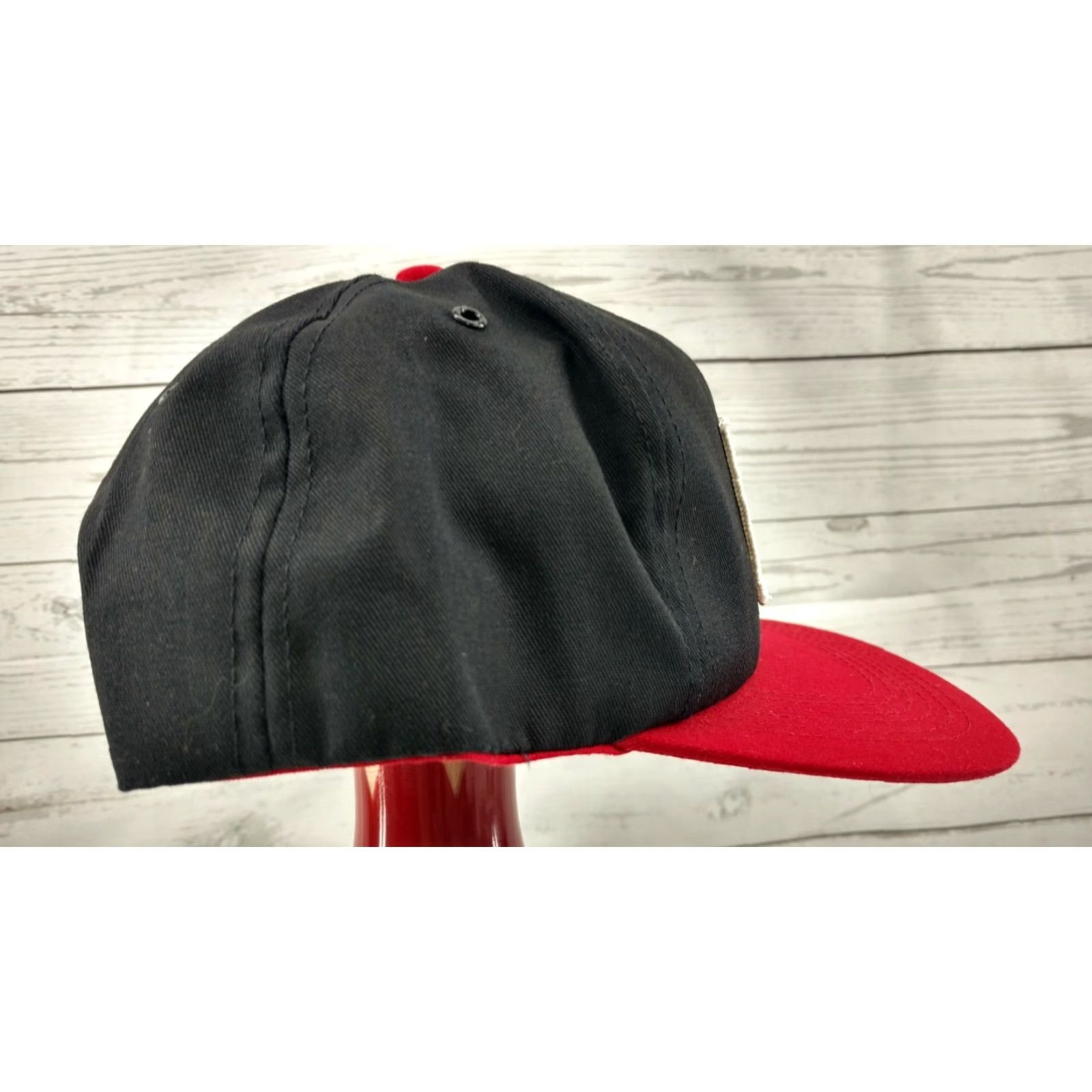 Champion Champion Pro Tech Service K product Snapback Hat USA Made Cap Hat Men's Adjustable Black Size ONE SIZE - 7 Thumbnail